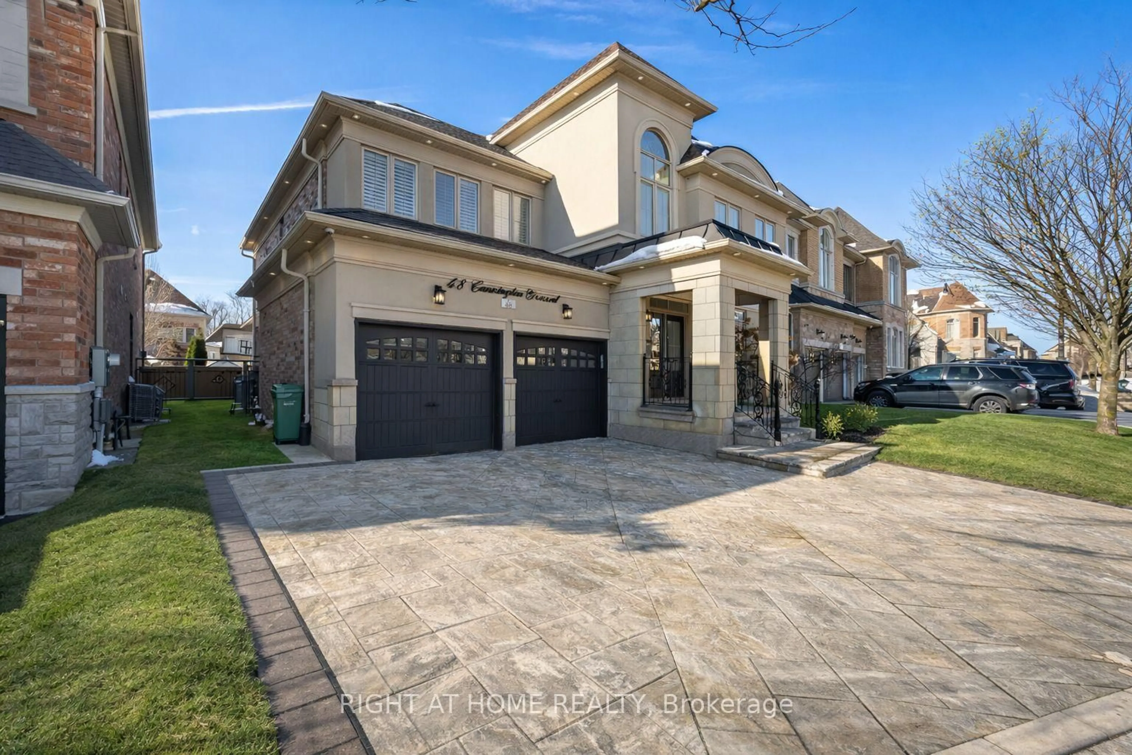 Home with brick exterior material, street for 48 Cannington Cres, Brampton Ontario L6X 2Y4
