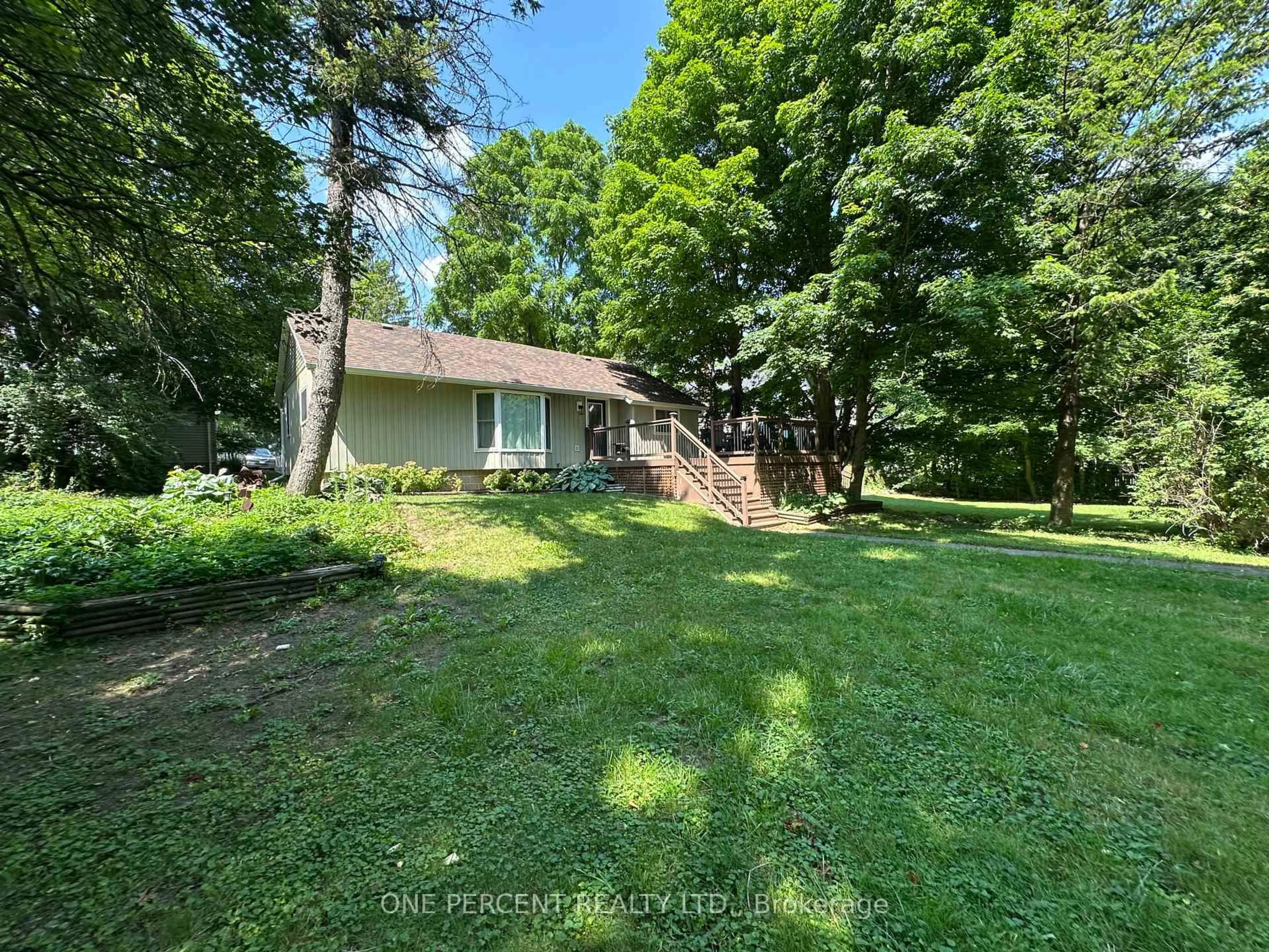 A pic from outside/outdoor area/front of a property/back of a property/a pic from drone, forest/trees view for 7 Second Ave, Orangeville Ontario L9W 1H4