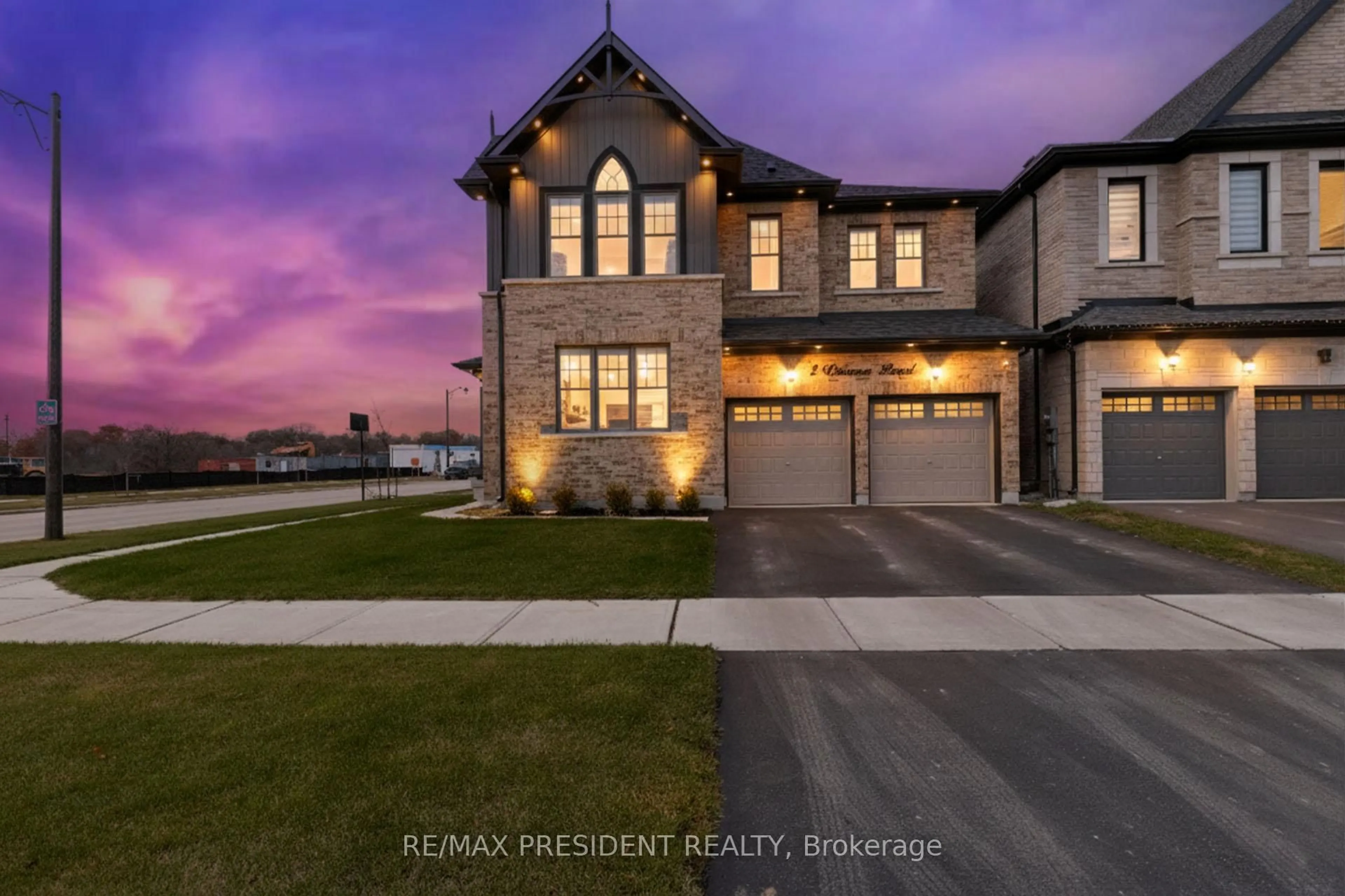 Home with brick exterior material, street for 2 Vincena Rd, Caledon Ontario L7C 4M5