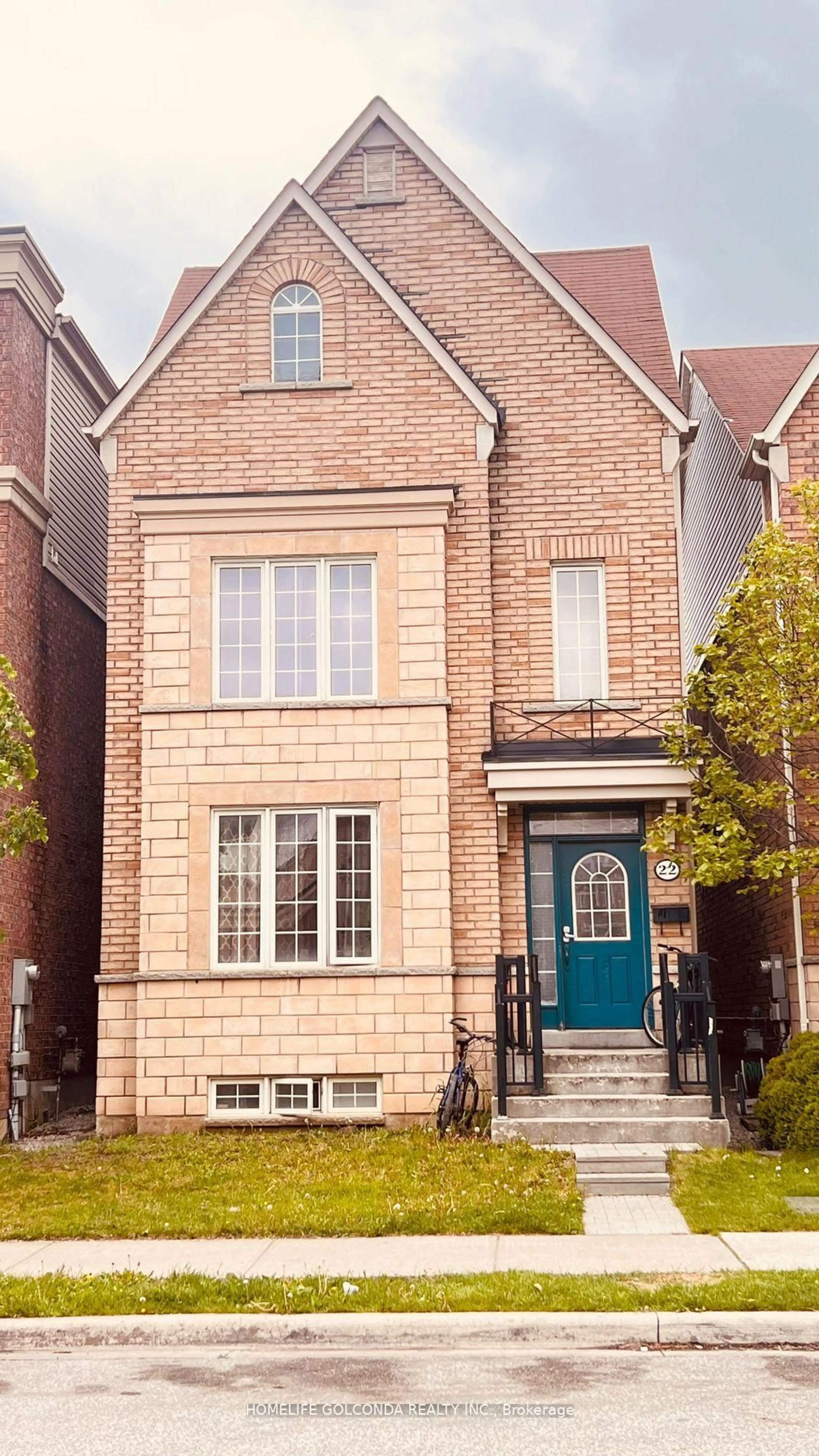 Home with brick exterior material, street for 22 Troyer Ave, Toronto Ontario M3J 0A3