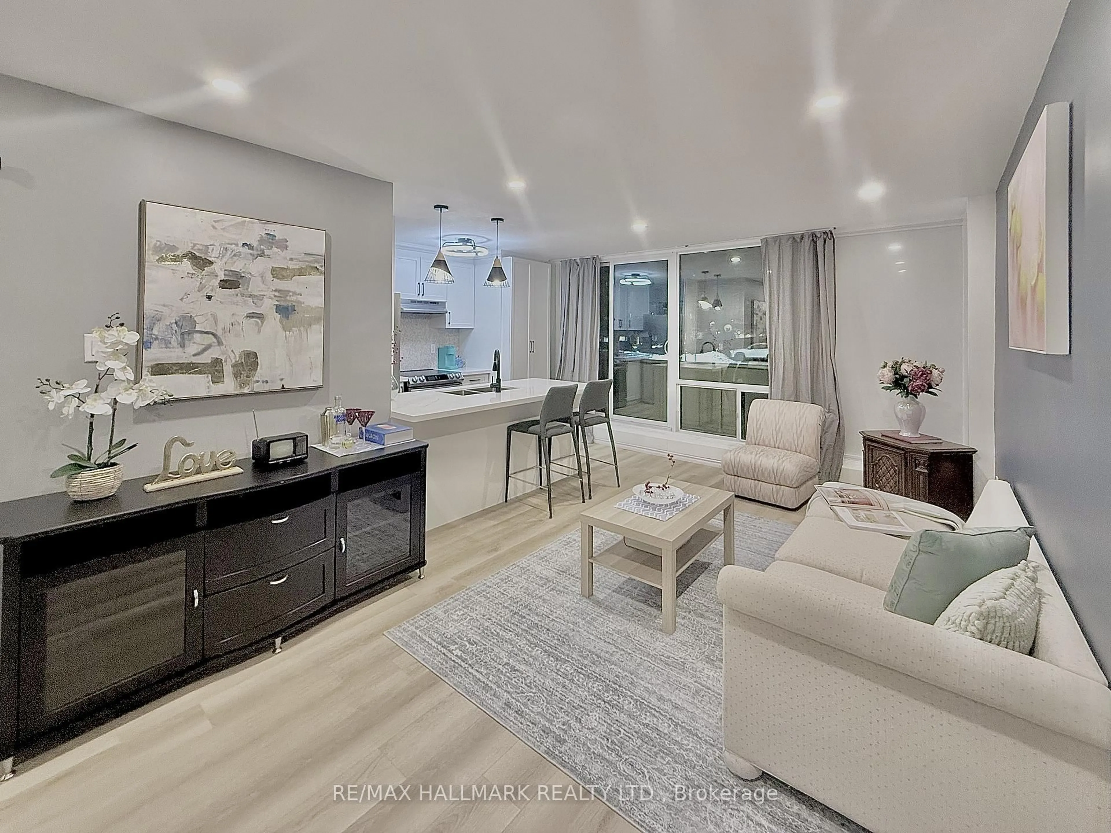 Living room with furniture, unknown for 5 San Romanoway #110, Toronto Ontario M3N 2Y4