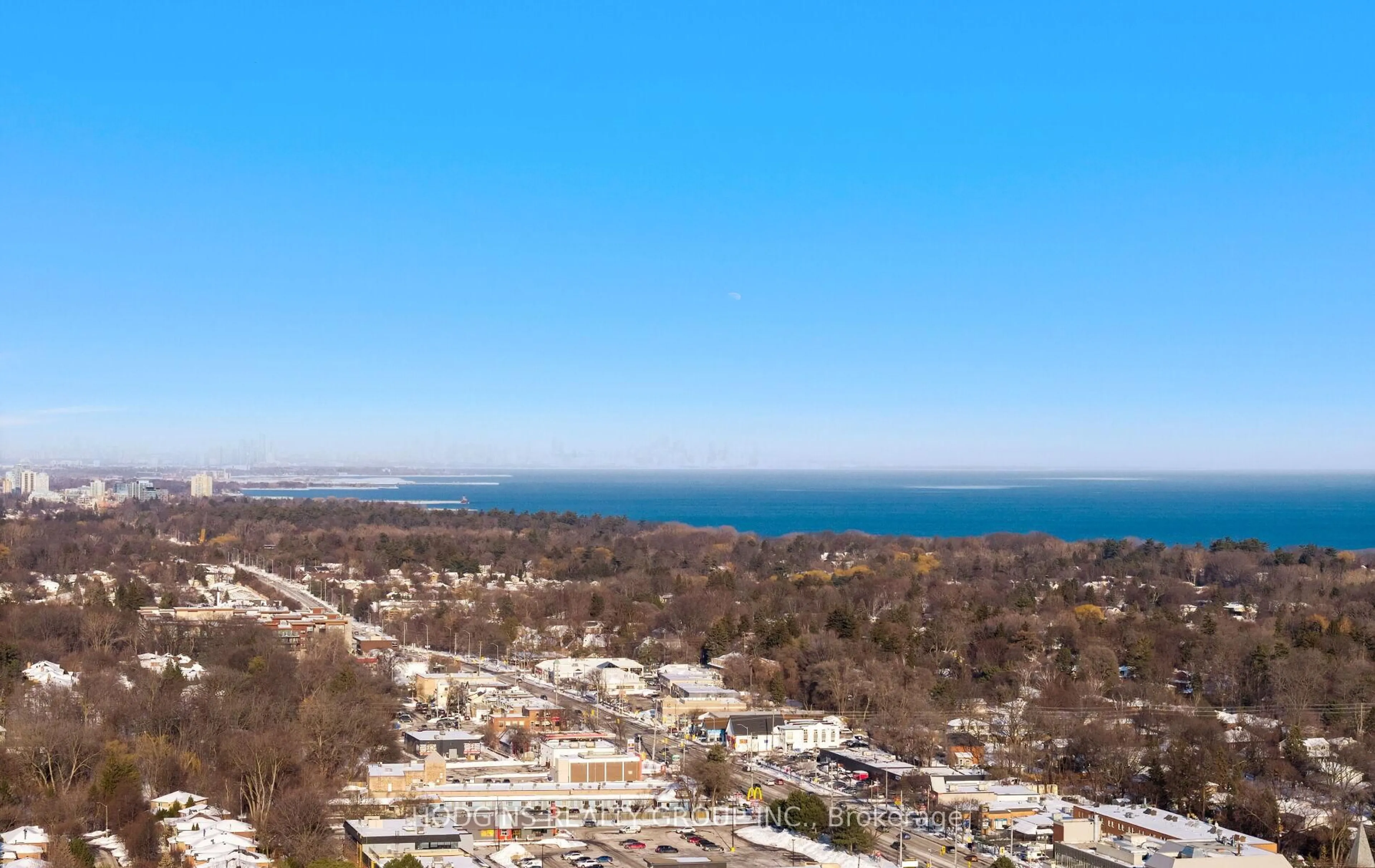 A pic from outside/outdoor area/front of a property/back of a property/a pic from drone, water/lake/river/ocean view for 1035 Southdown Rd #1801, Mississauga Ontario L5J 0A3