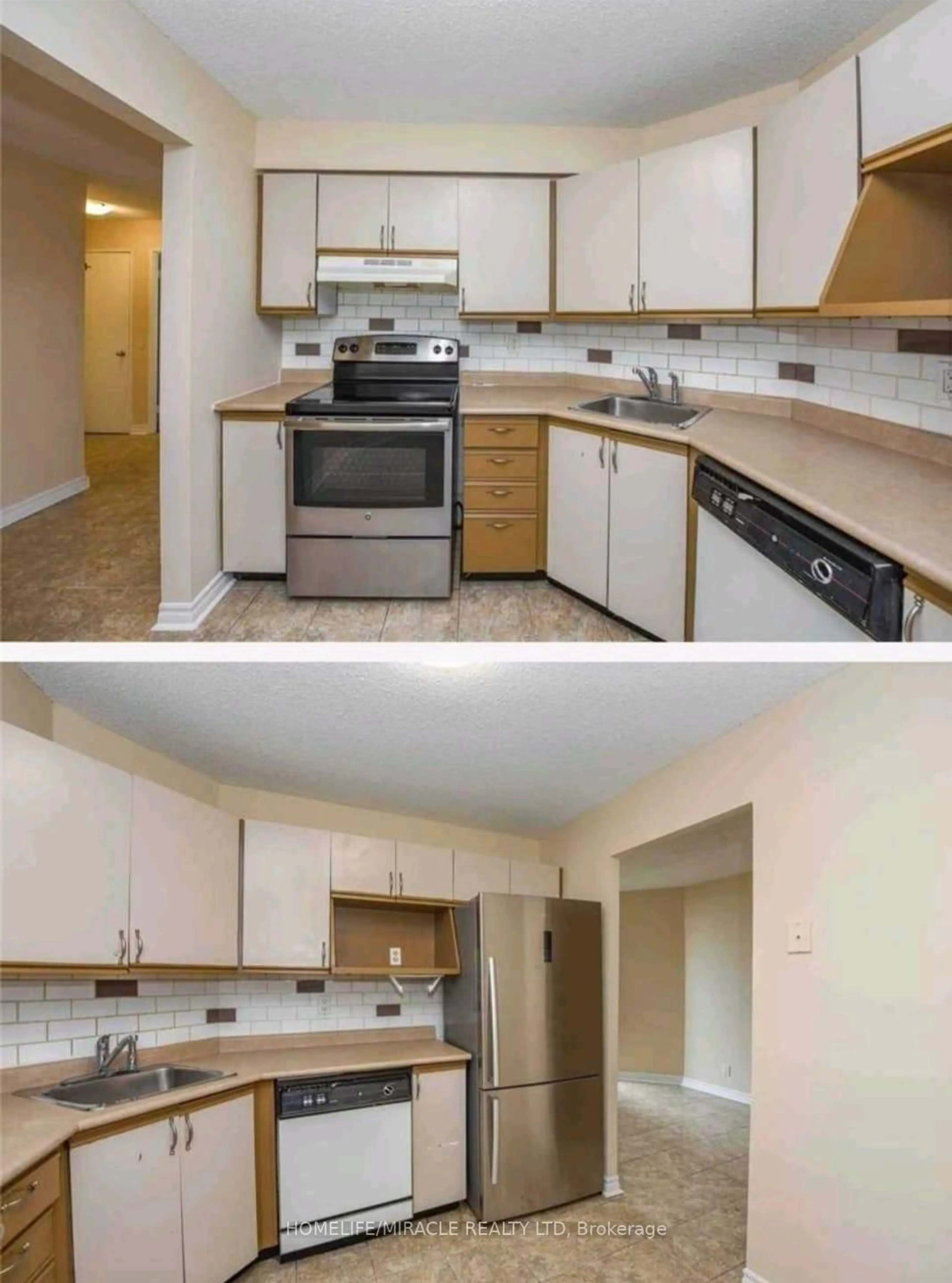 Standard kitchen, unknown for 41 Markbrook Lane #1108, Toronto Ontario M9V 5E6