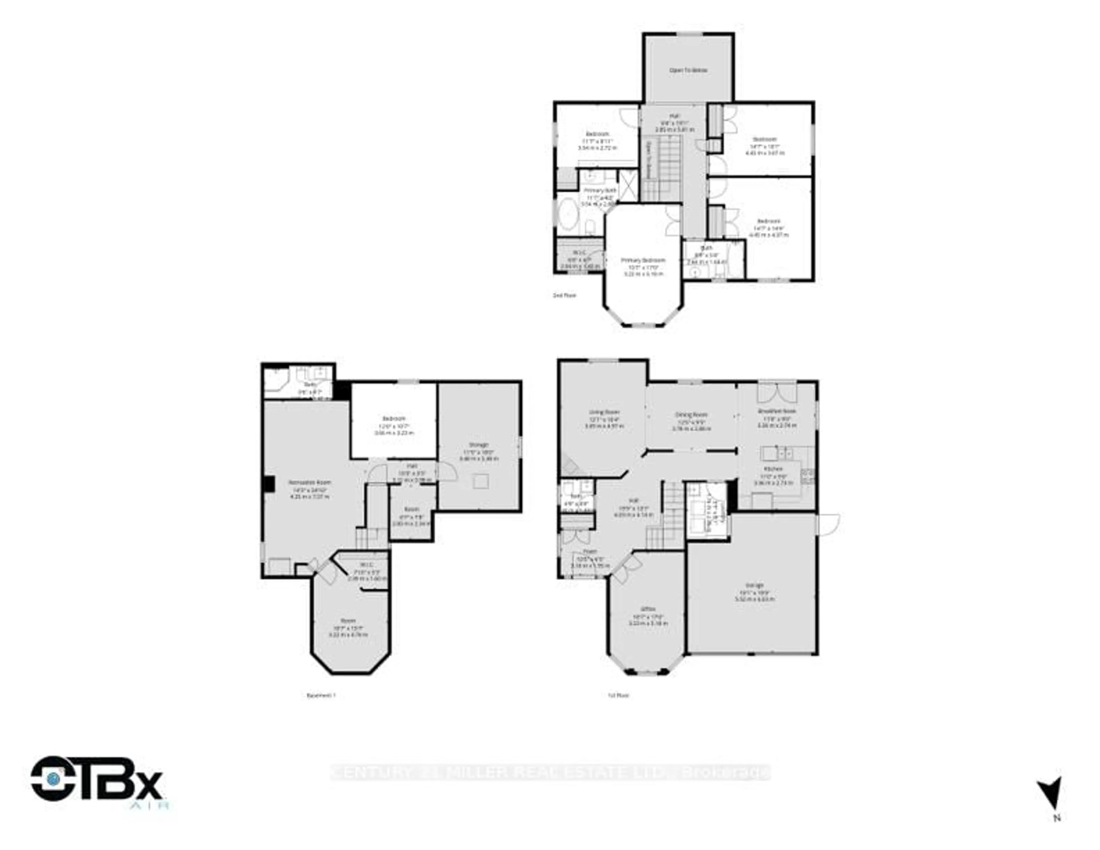 Floor plan for 2382 Towne Blvd, Oakville Ontario L6H 5X6