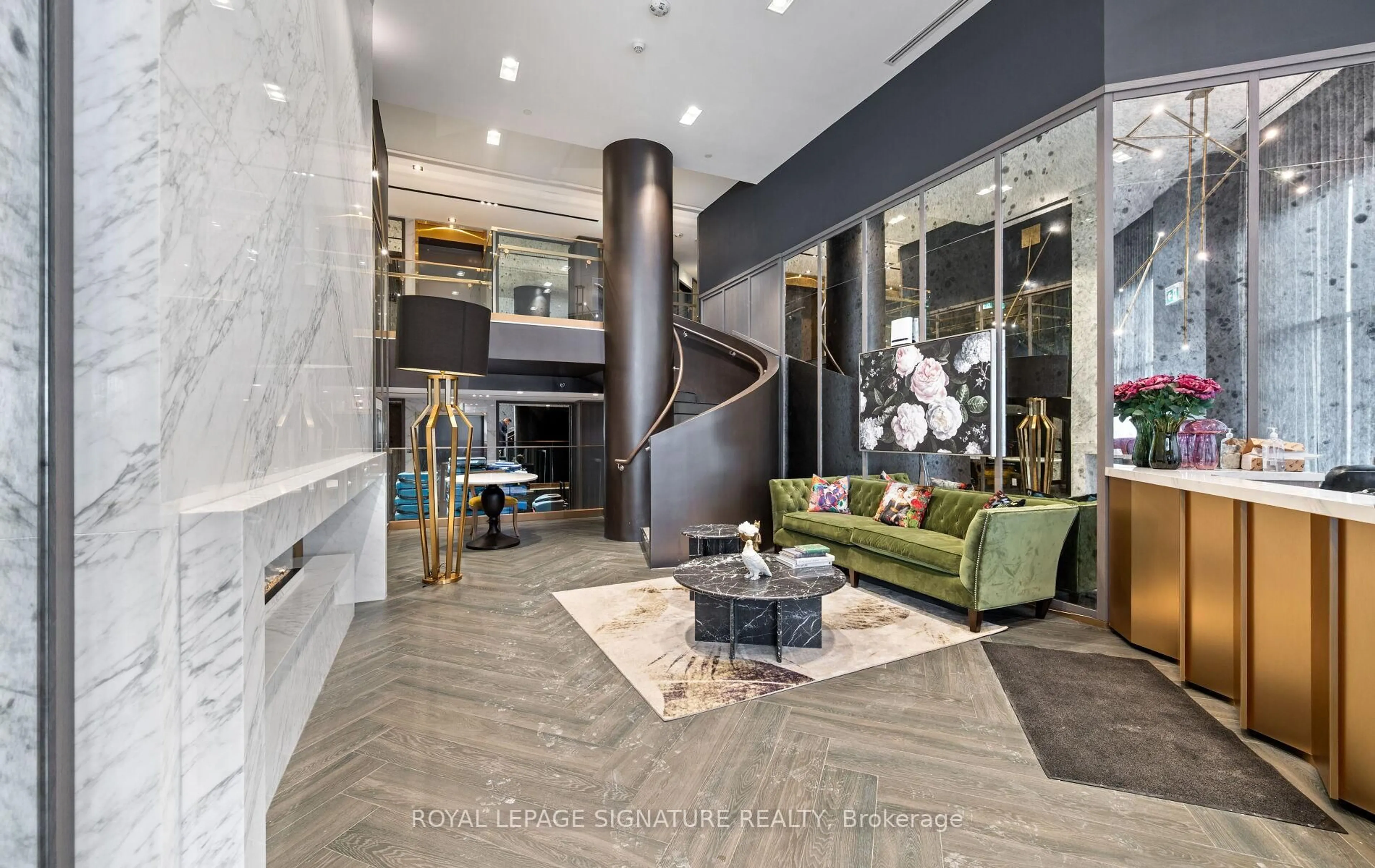 Lobby for 395 Dundas St #716, Oakville Ontario L6M 5R8