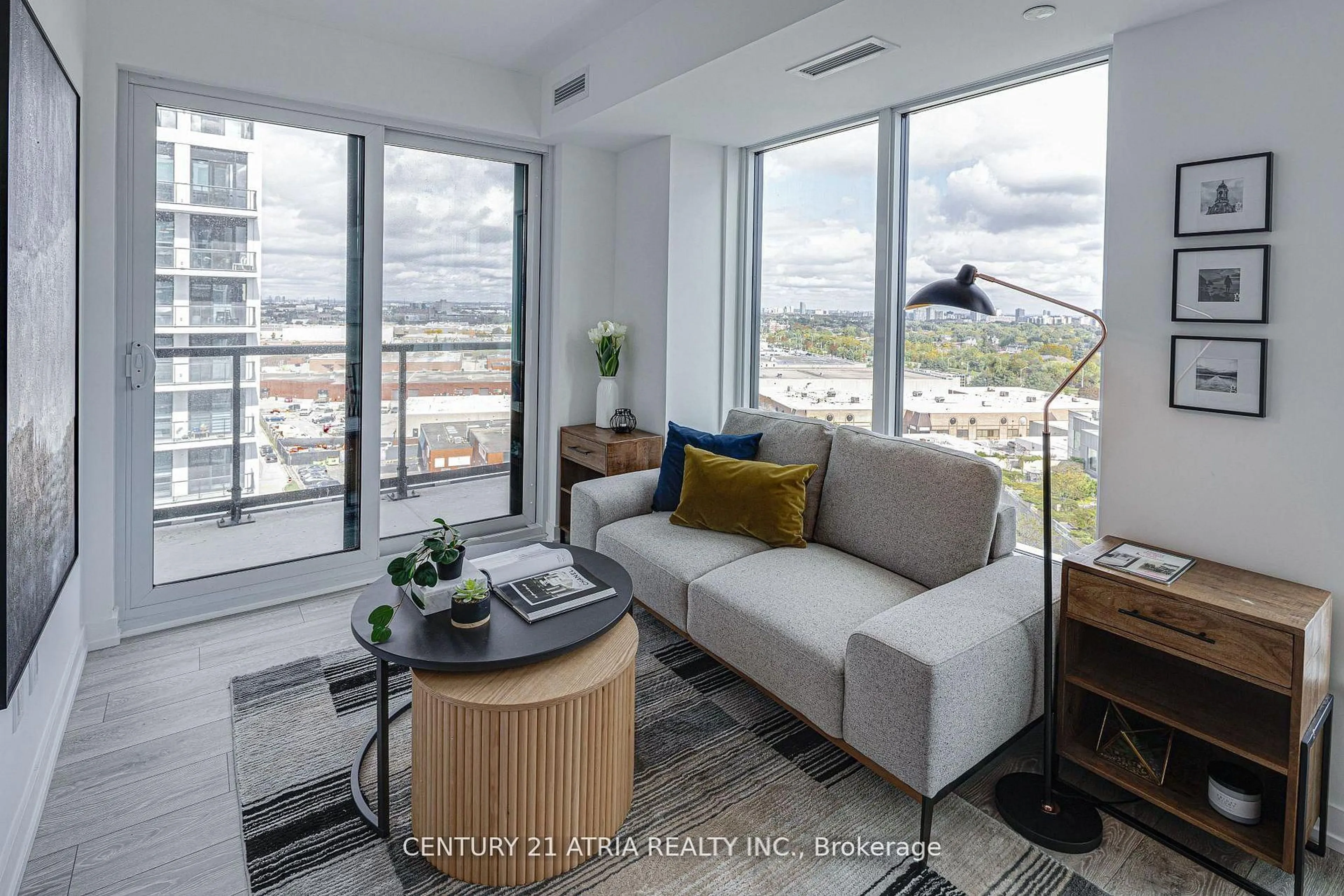 Living room with furniture, unknown for 1100 Sheppard Ave #1207, Toronto Ontario M3K 0E4