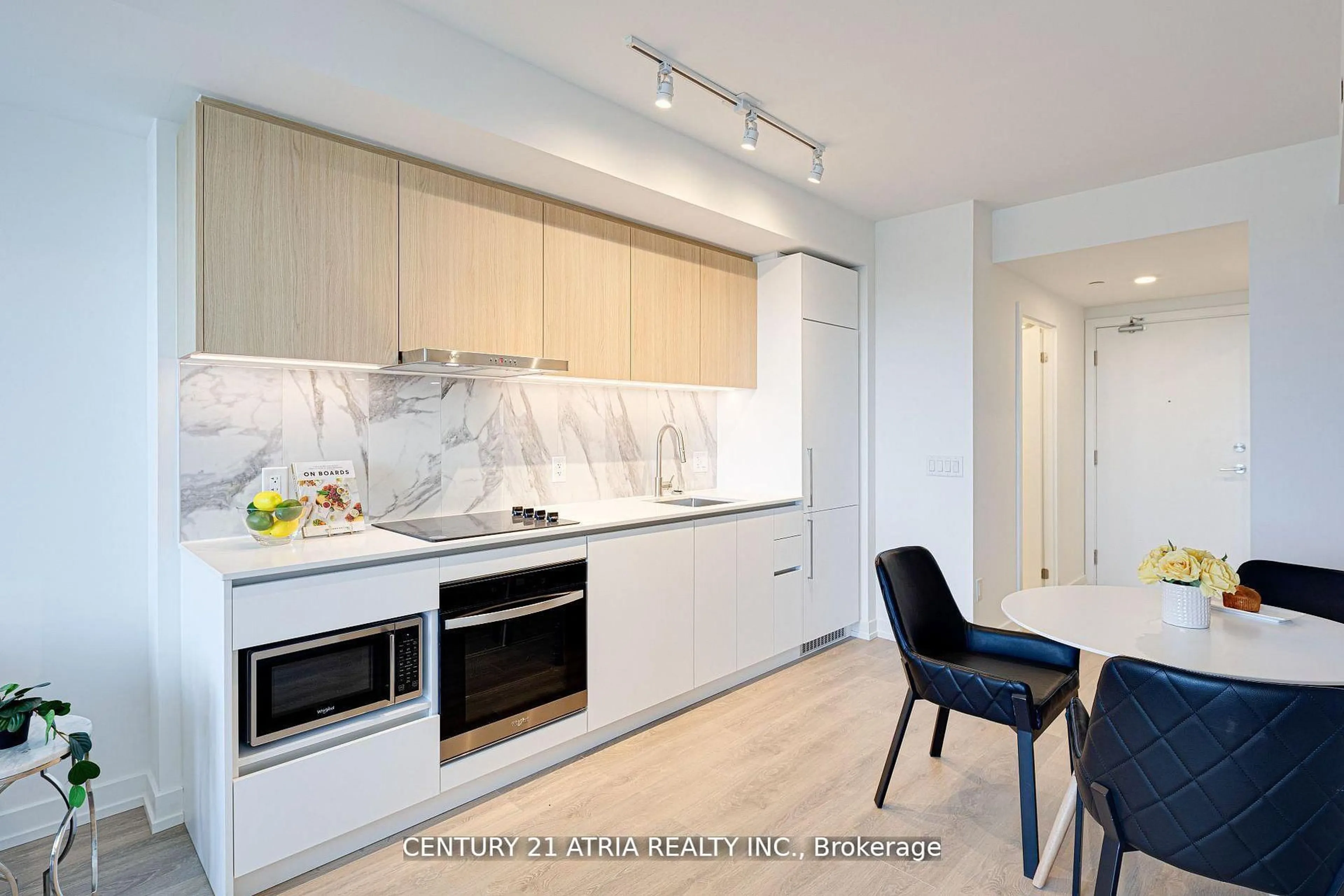 Contemporary kitchen, unknown for 1100 Sheppard Ave #822, Toronto Ontario M3K 0E4