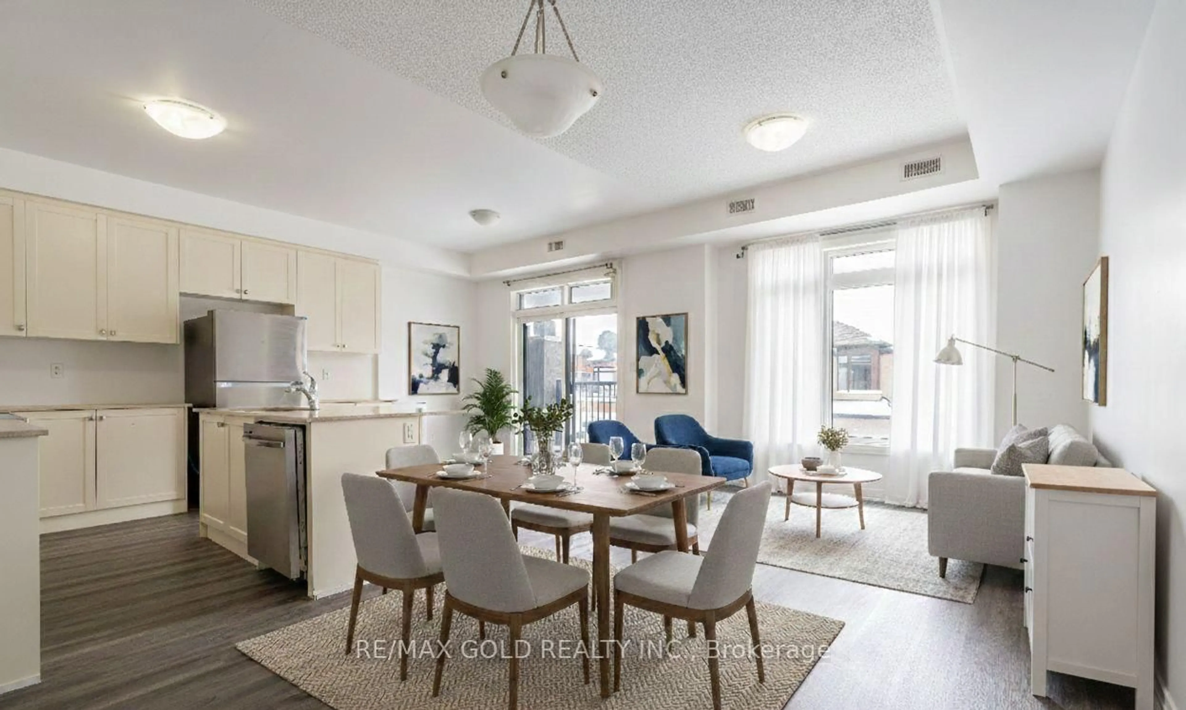 Open concept kitchen, ceramic/tile floor for 18 Haydrop Rd, Brampton Ontario L6P 4P3