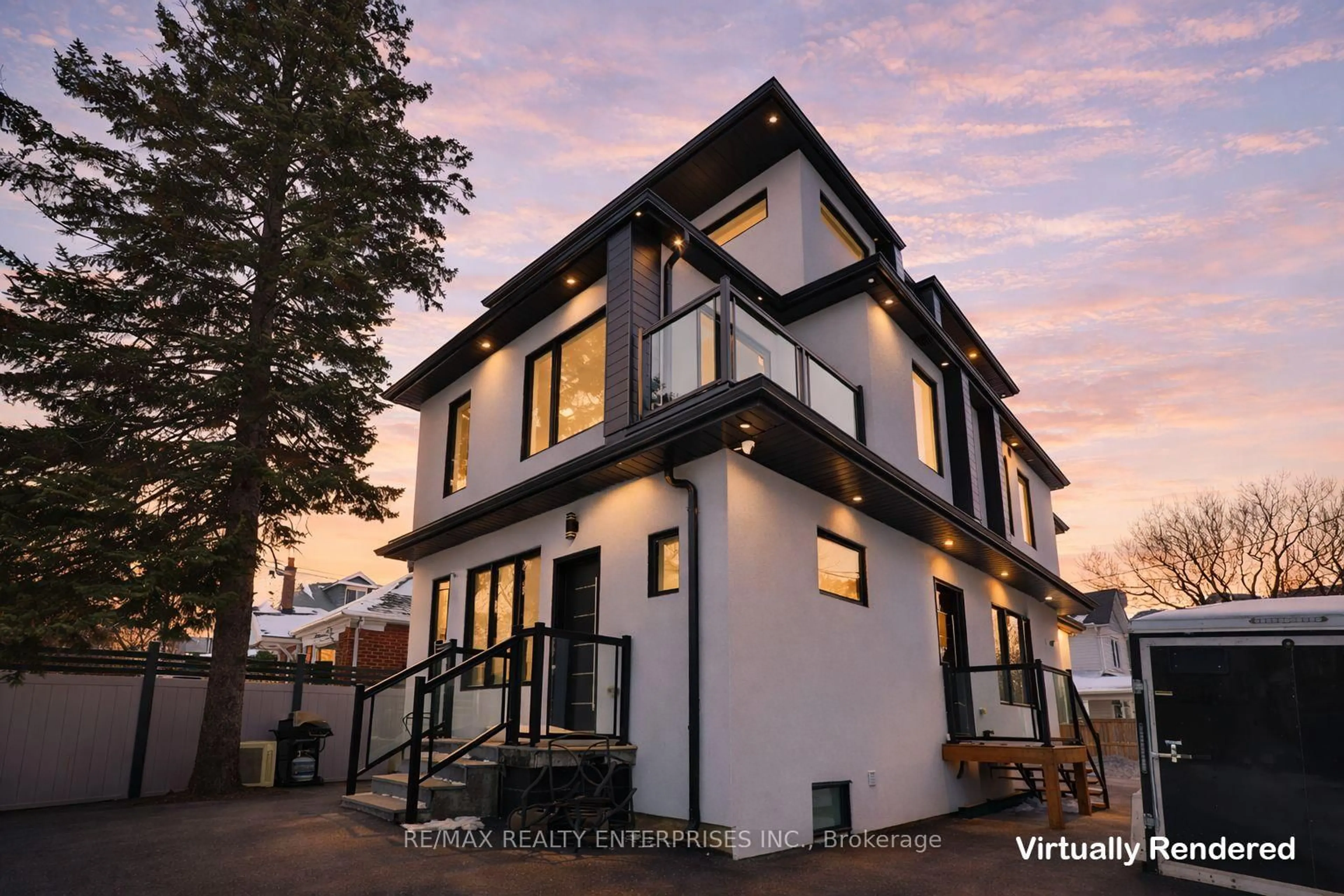 Home with vinyl exterior material, unknown for 172 Royal York Rd, Toronto Ontario M8V 2V4