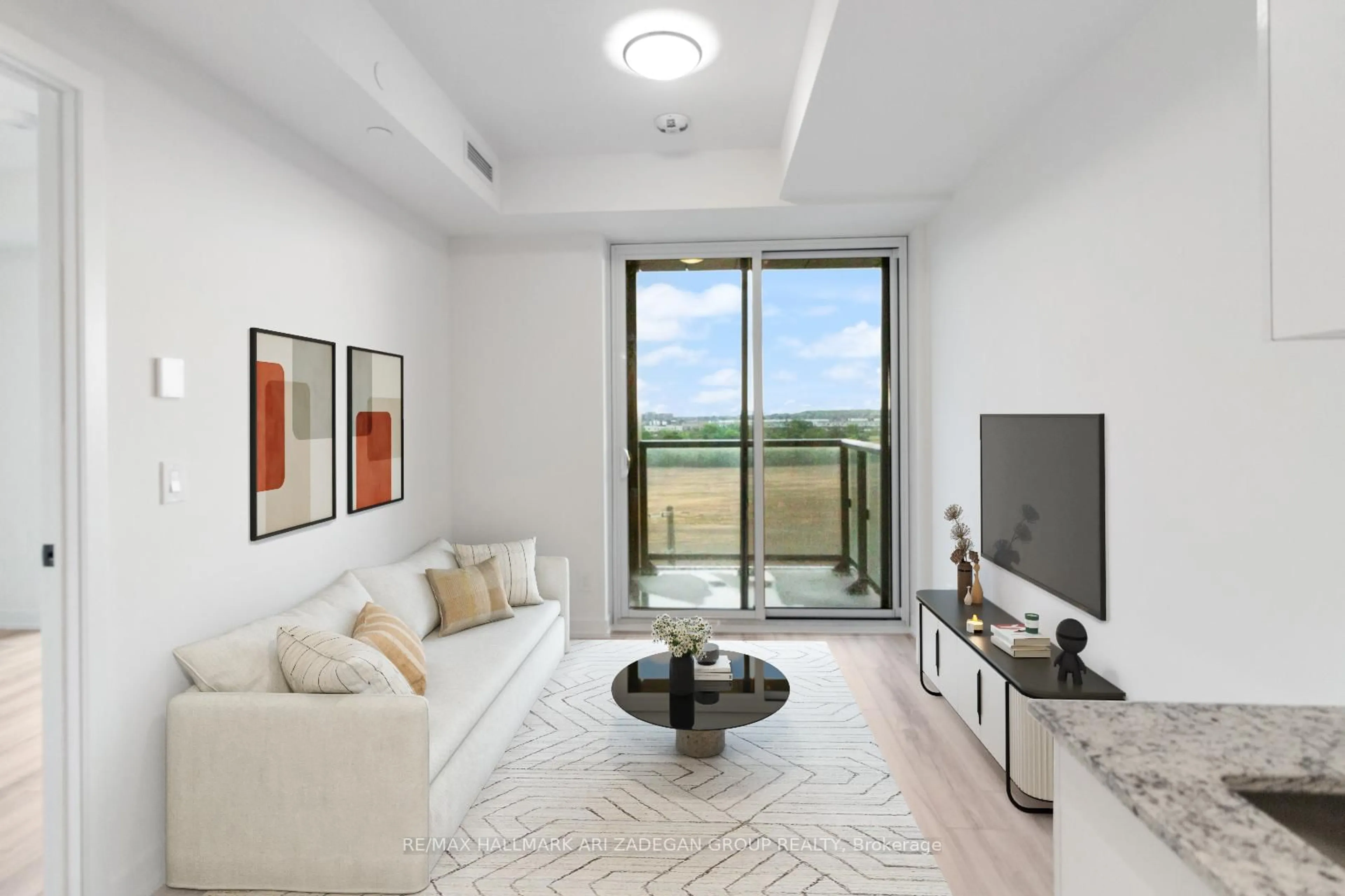 Living room with furniture, unknown for 335 Wheat Boom Dr #611, Oakville Ontario L6H 7Y1