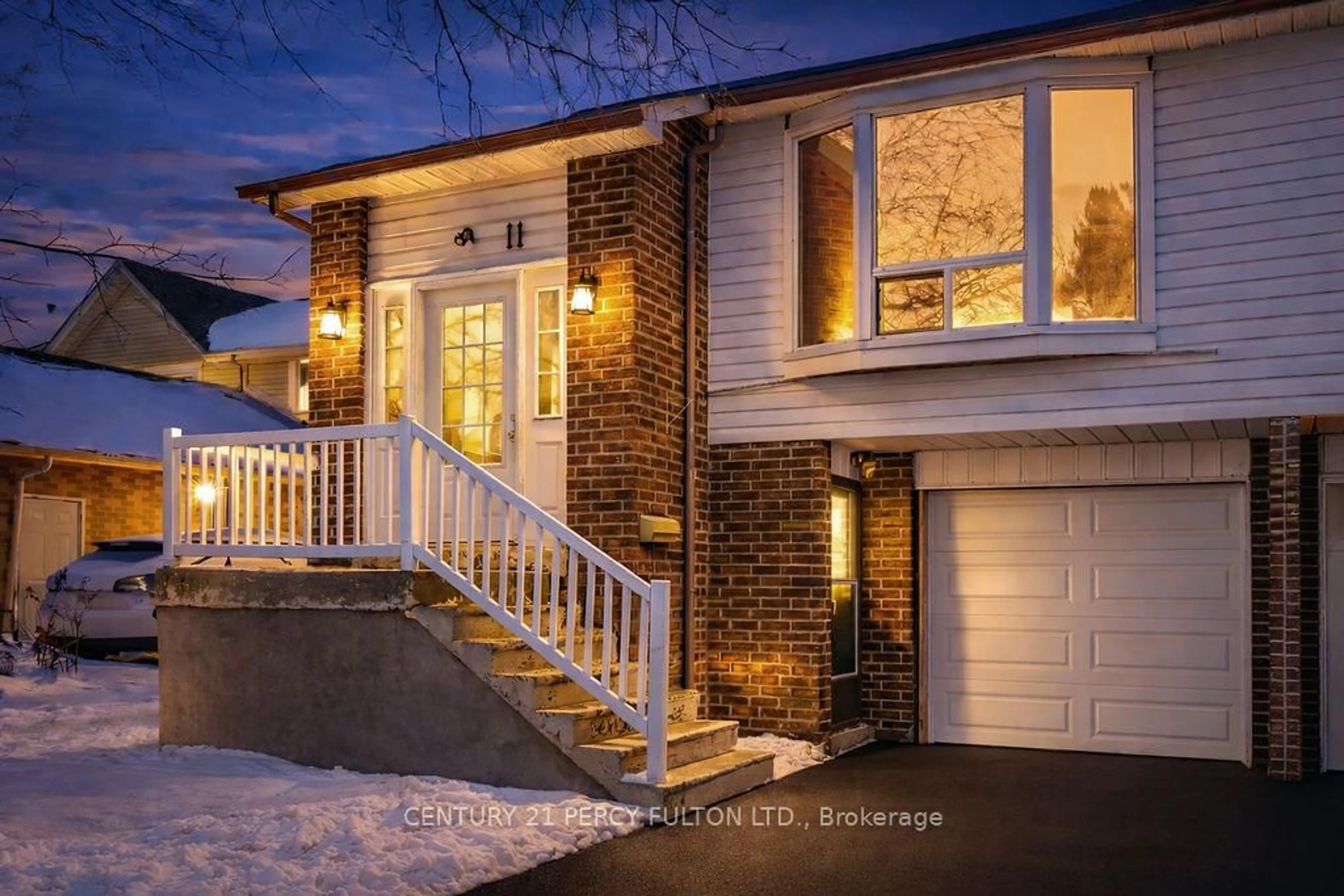 Home with brick exterior material, street for 11 Bay Crest Dr, Brampton Ontario L6Z 1H5