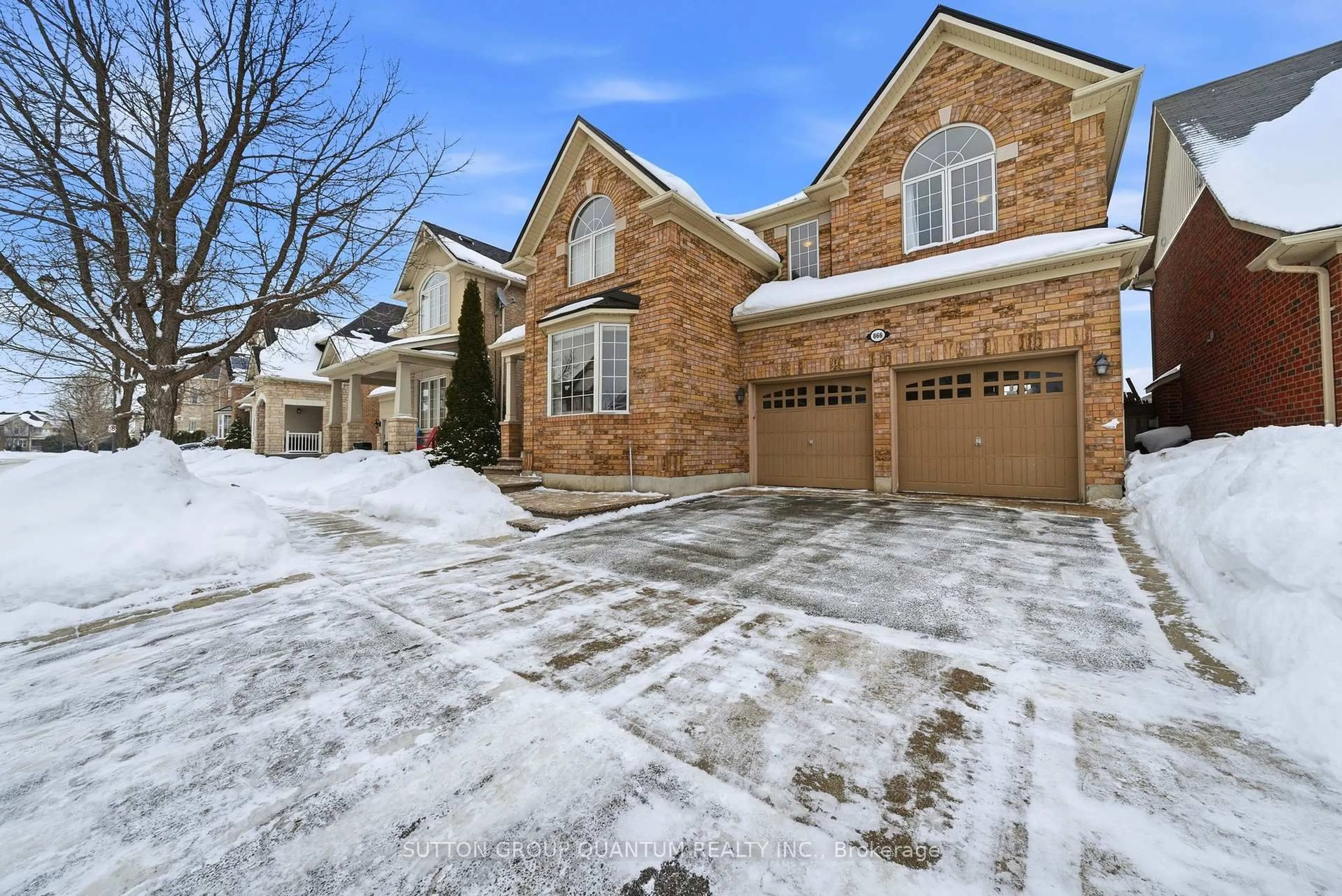 Home with brick exterior material, street for 866 Cousens Terr, Milton Ontario L9T 0E3