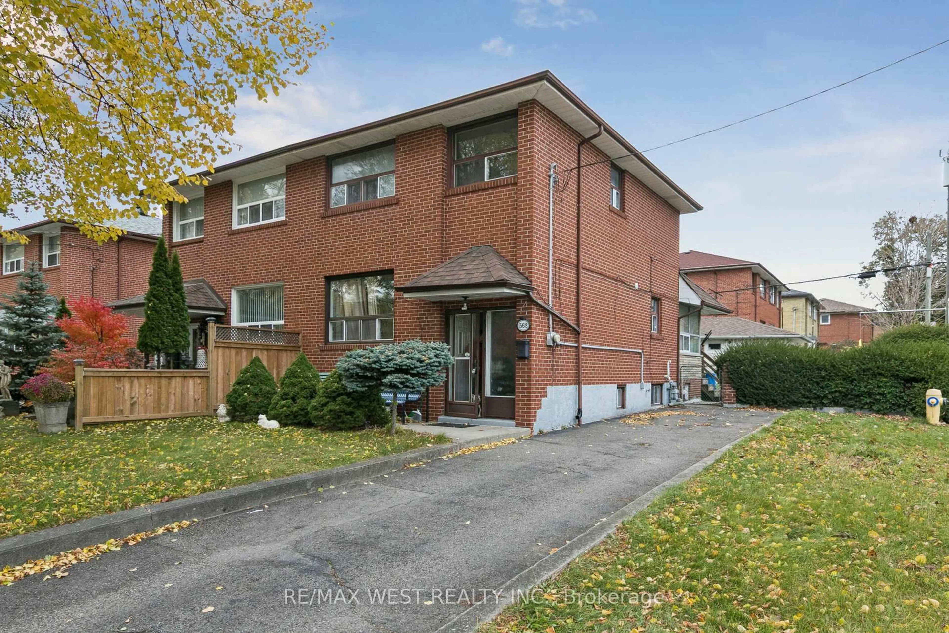 Home with brick exterior material, street for 562 Alliance Ave, Toronto Ontario M6N 2J5