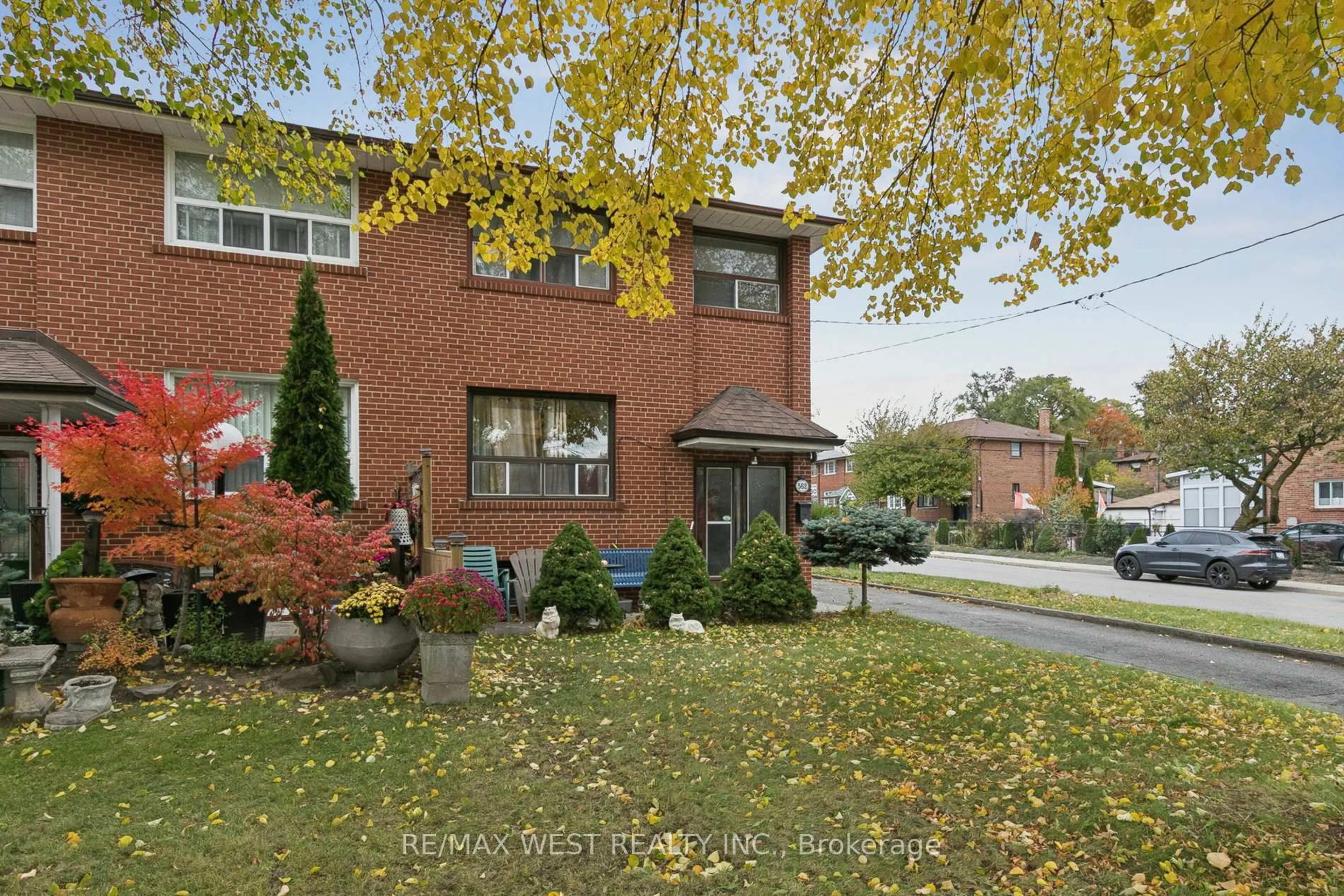 Home with brick exterior material, street for 562 Alliance Ave, Toronto Ontario M6N 2J5