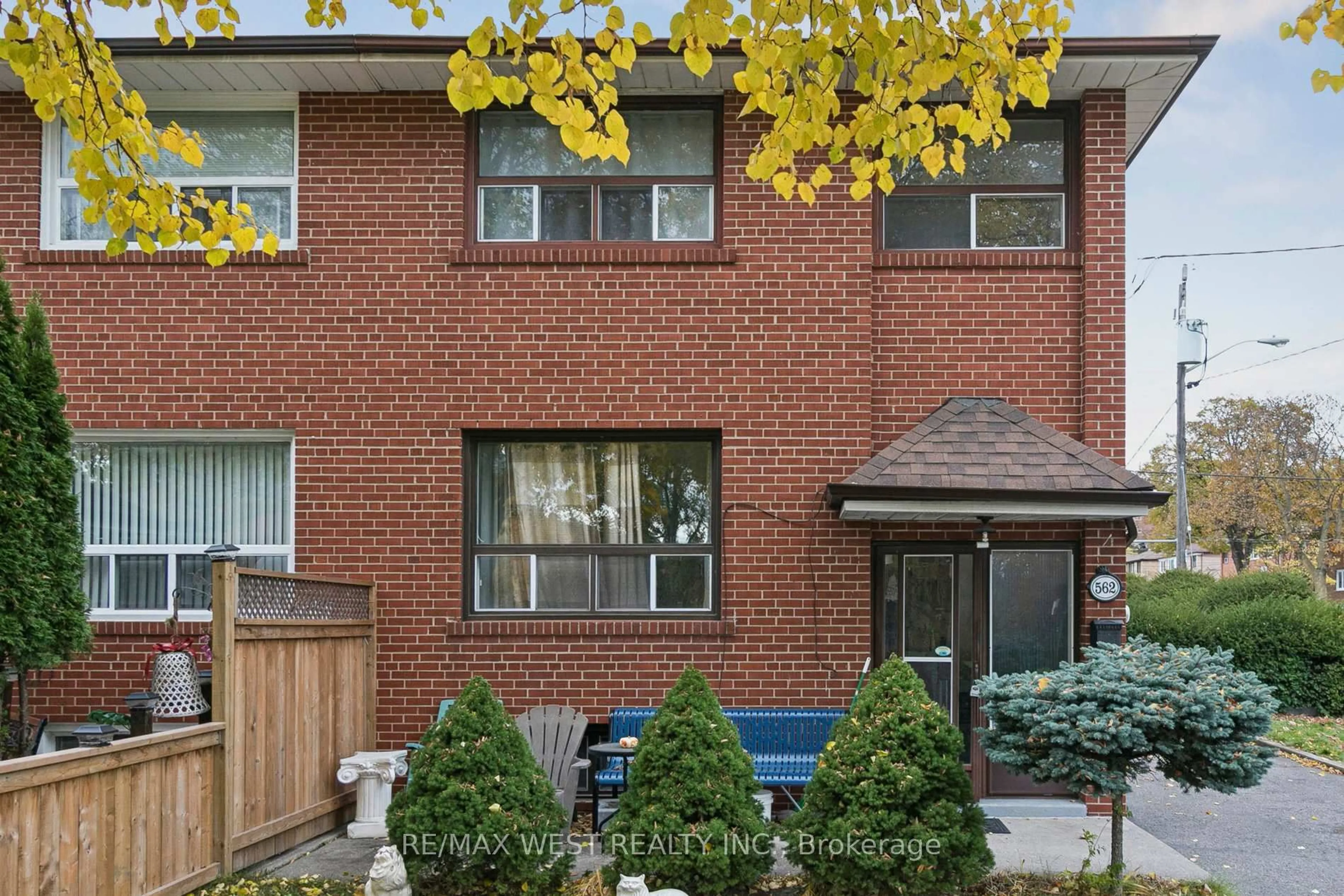 Home with brick exterior material, street for 562 Alliance Ave, Toronto Ontario M6N 2J5