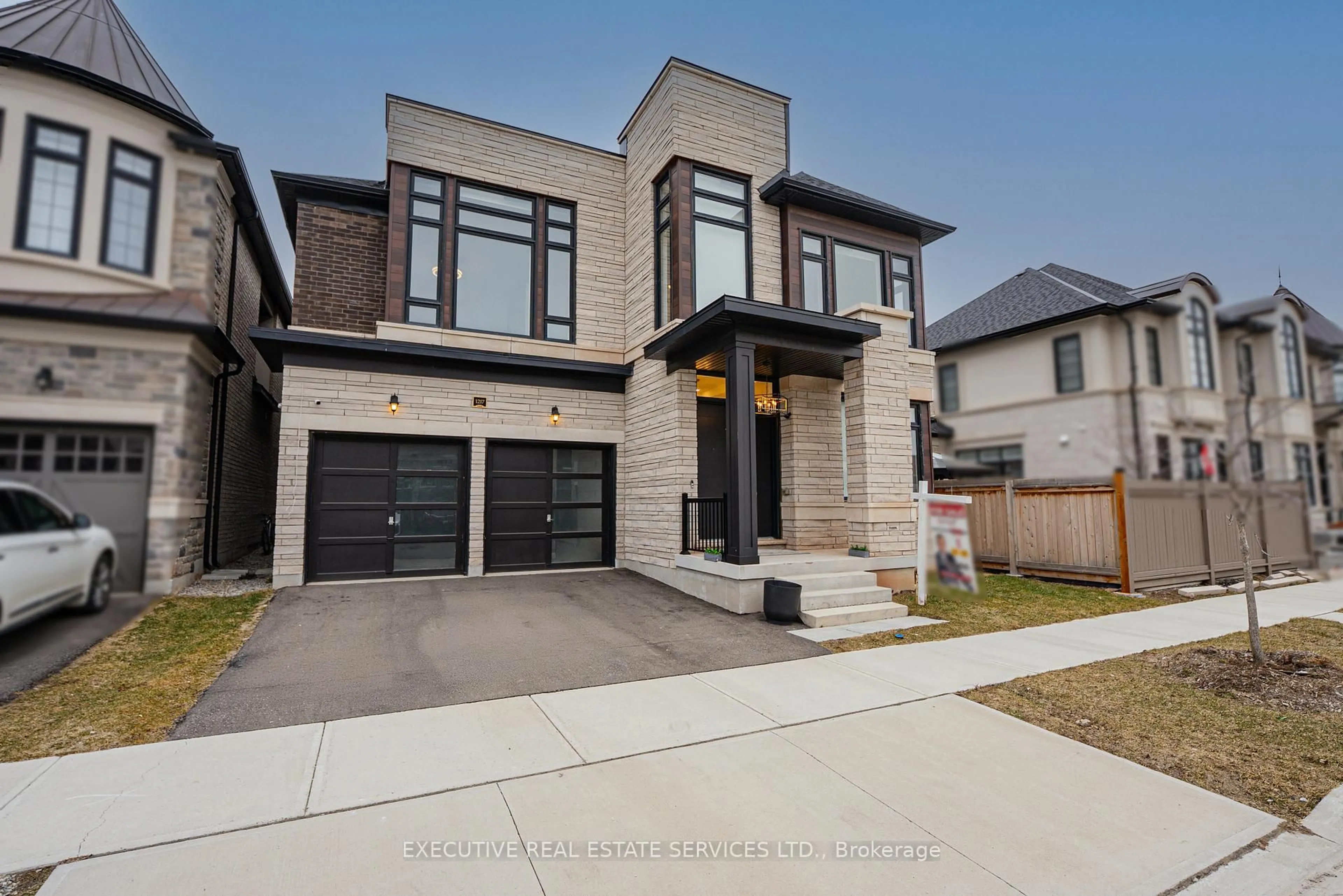 Home with brick exterior material, street for 1217 Ironbridge Rd, Oakville Ontario L6M 5M5