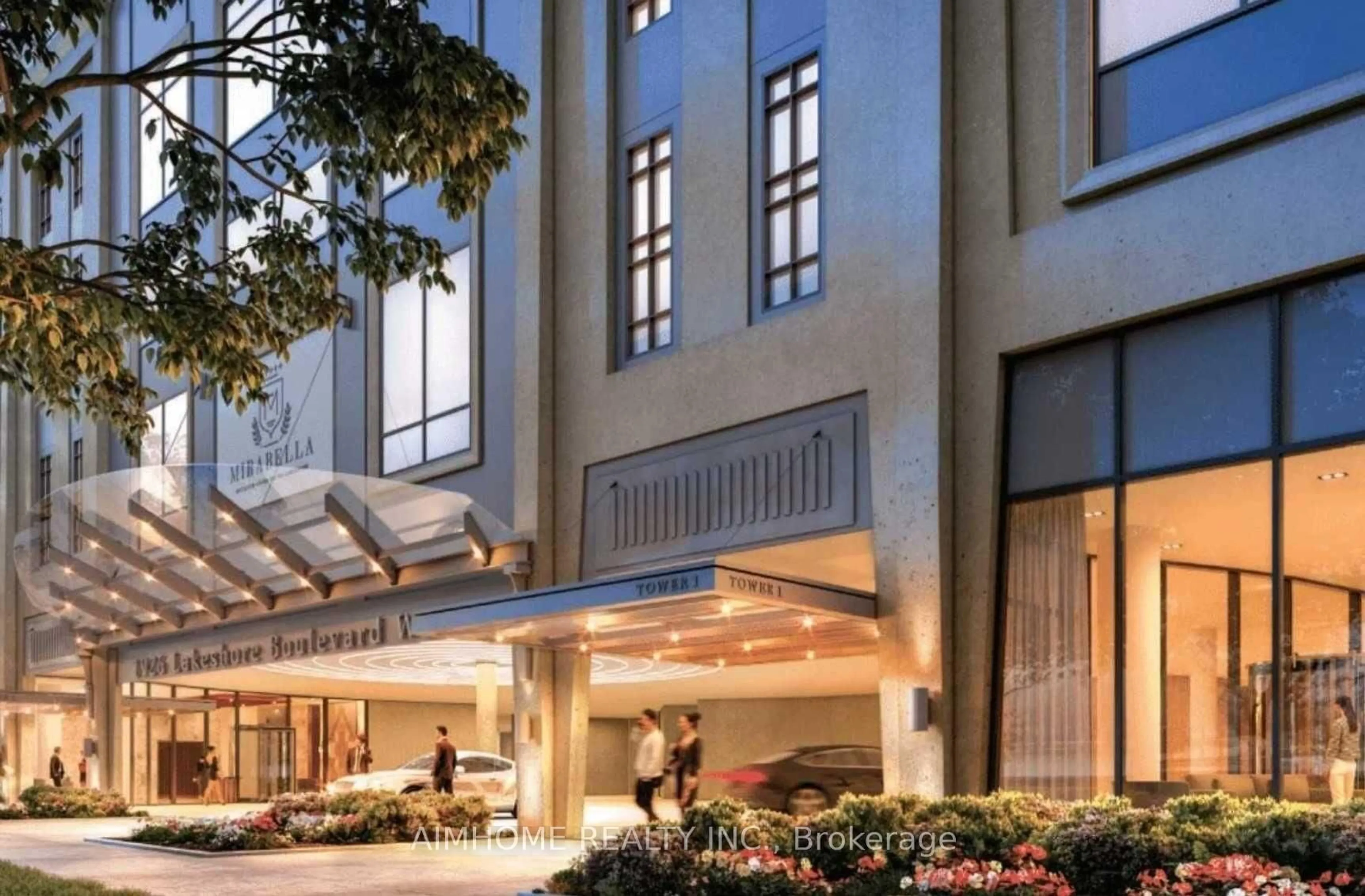 Indoor foyer for 1926 Lake Shore Blvd #2915, Toronto Ontario M6S 1A1