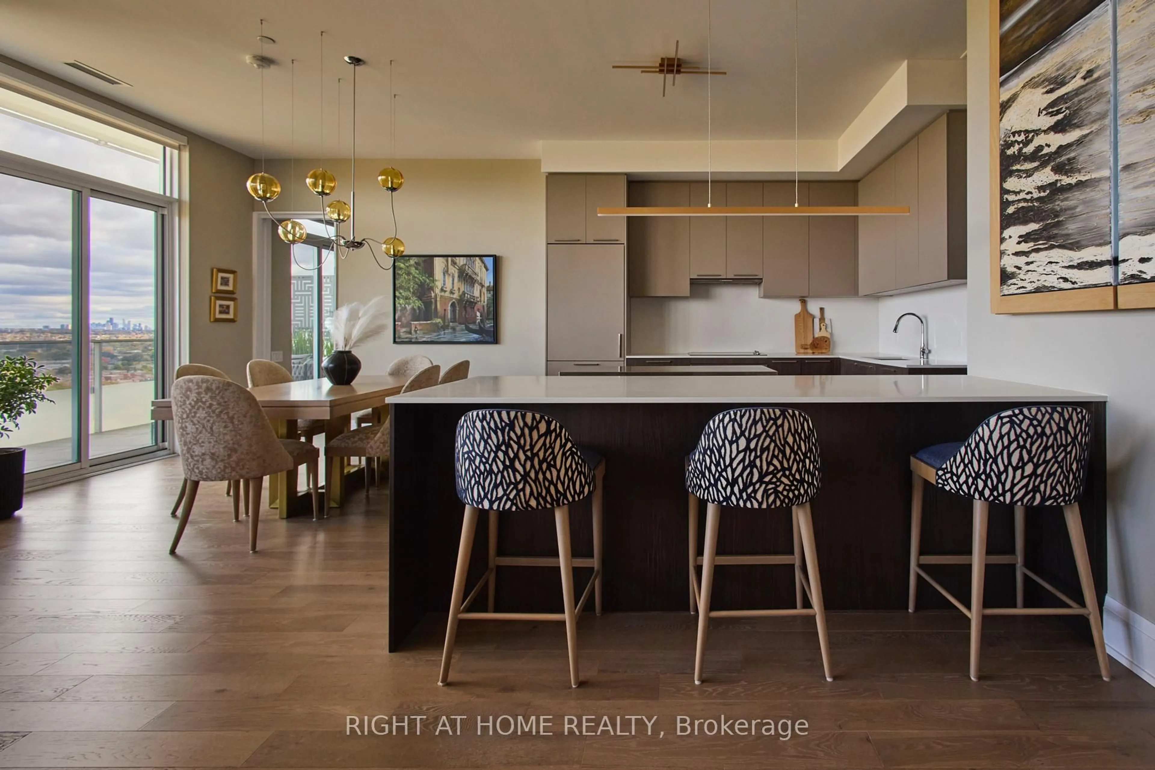 Open concept kitchen, unknown for 20 Brin Dr #2003, Toronto Ontario M8X 0B2