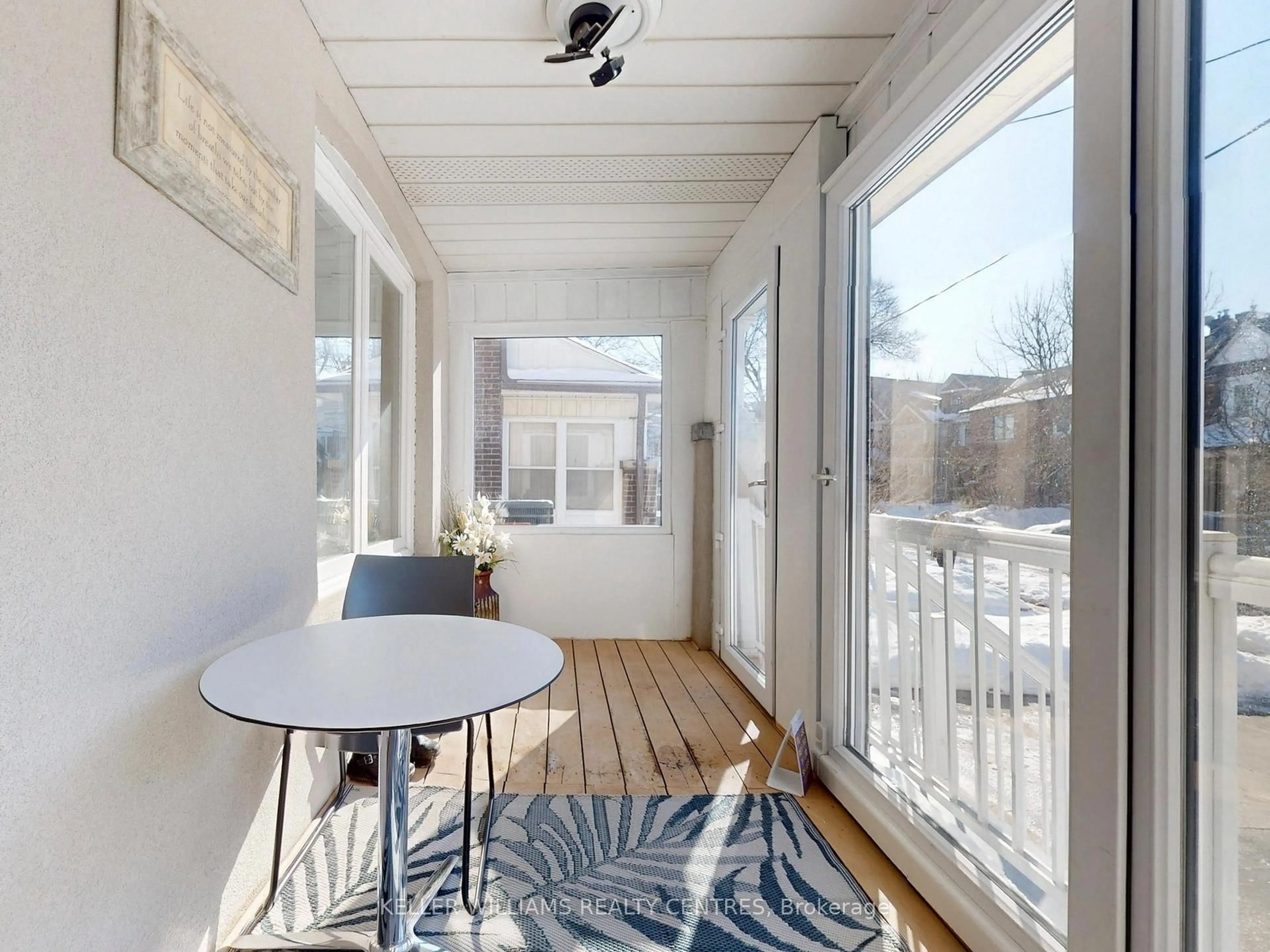 Balcony in the apartment, street for 62 Hounslow Heath Rd, Toronto Ontario M6N 1G8