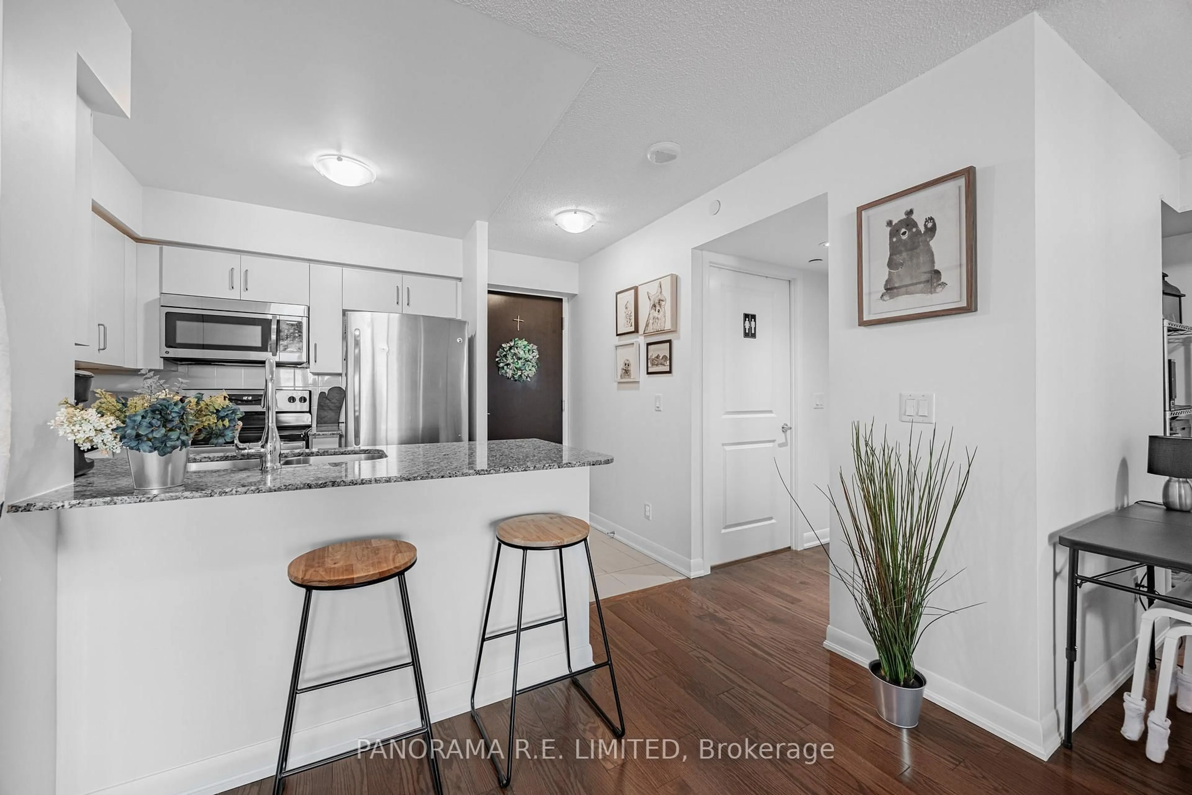 Open concept kitchen, unknown for 215 Sherway Gardens Rd #1208, Toronto Ontario M9C 0A4