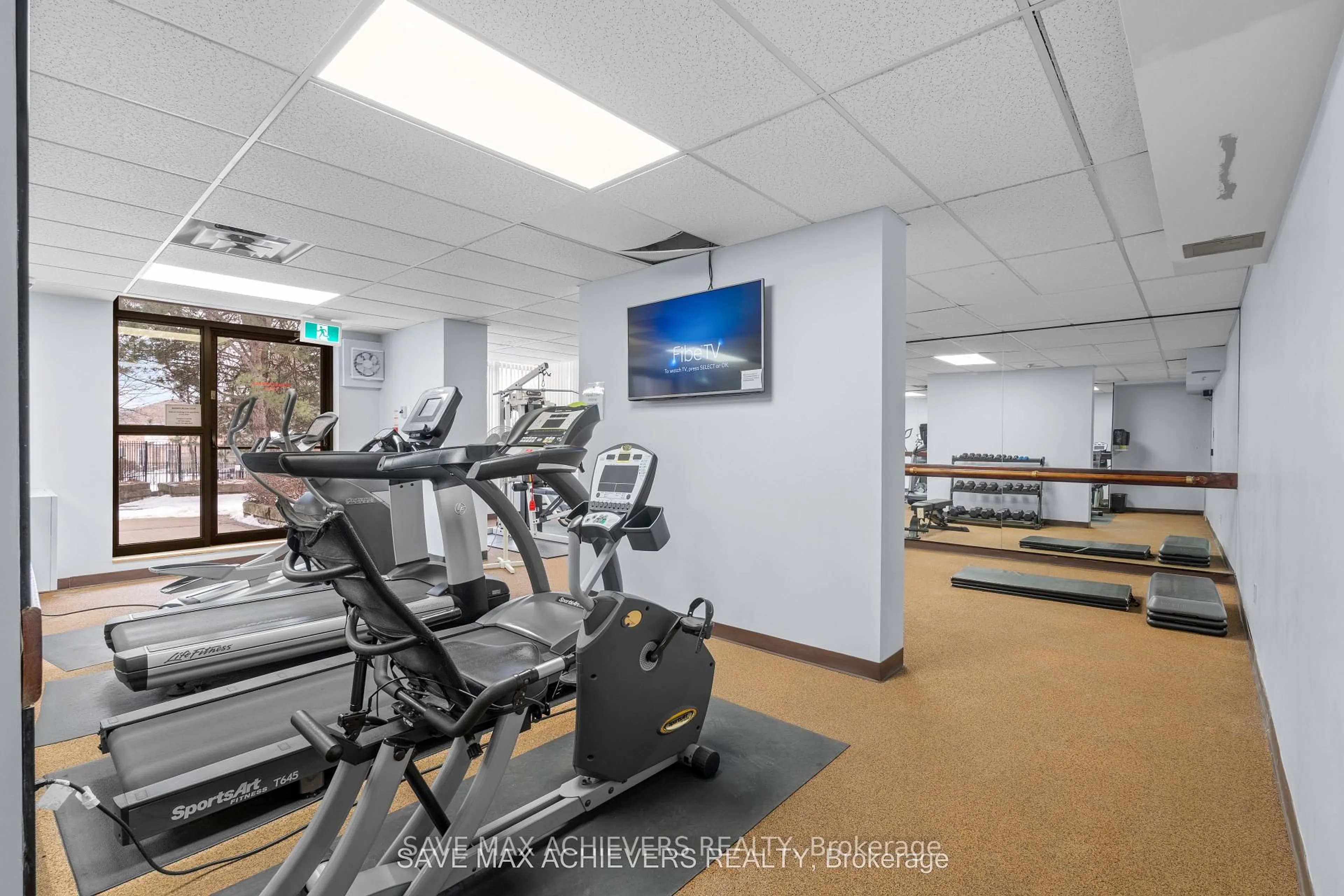 Gym or fitness room for 10 Malta Ave #806, Brampton Ontario L6Y 4G6