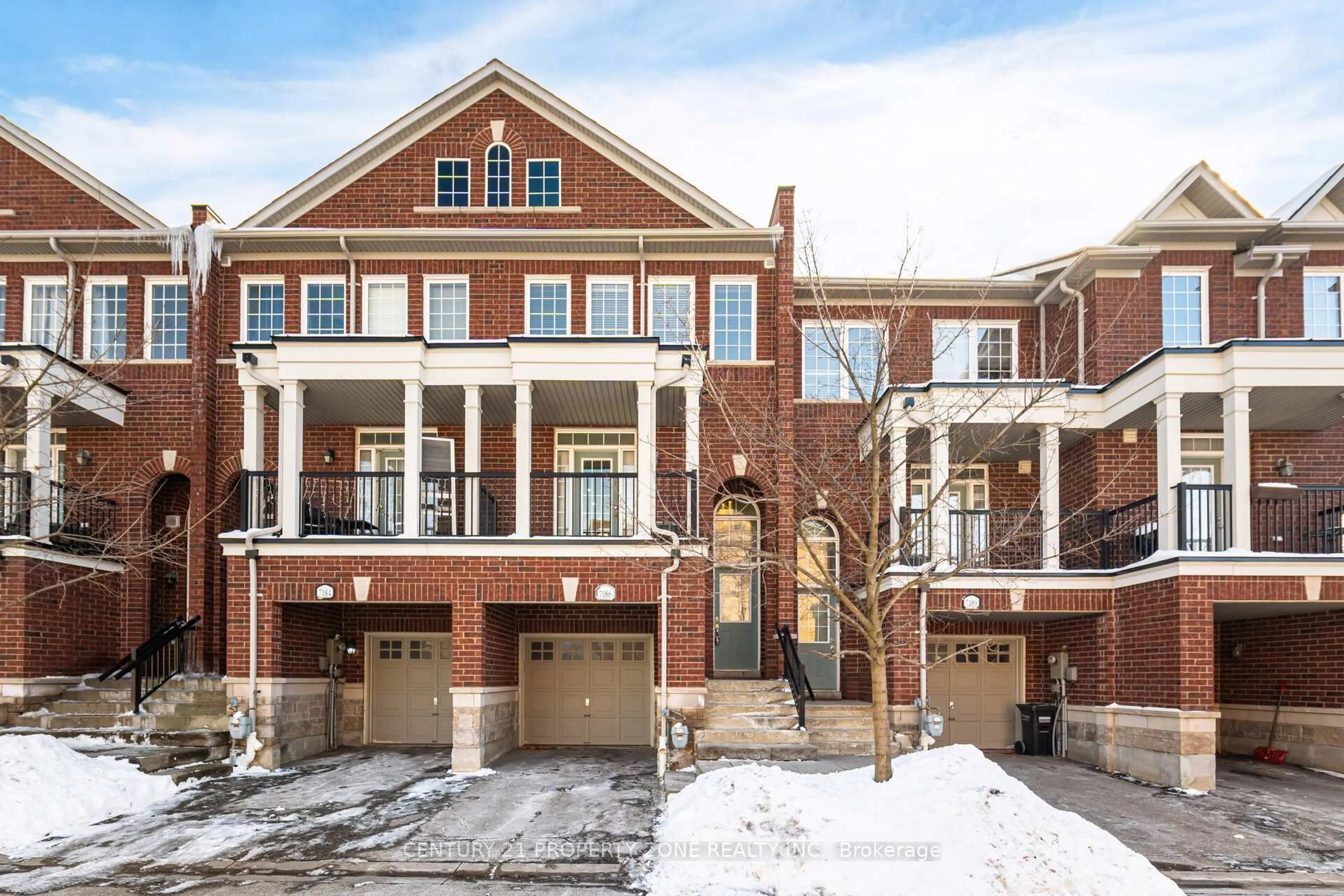 Home with brick exterior material, street for 7186 Triumph Lane, Mississauga Ontario L5N 0C5