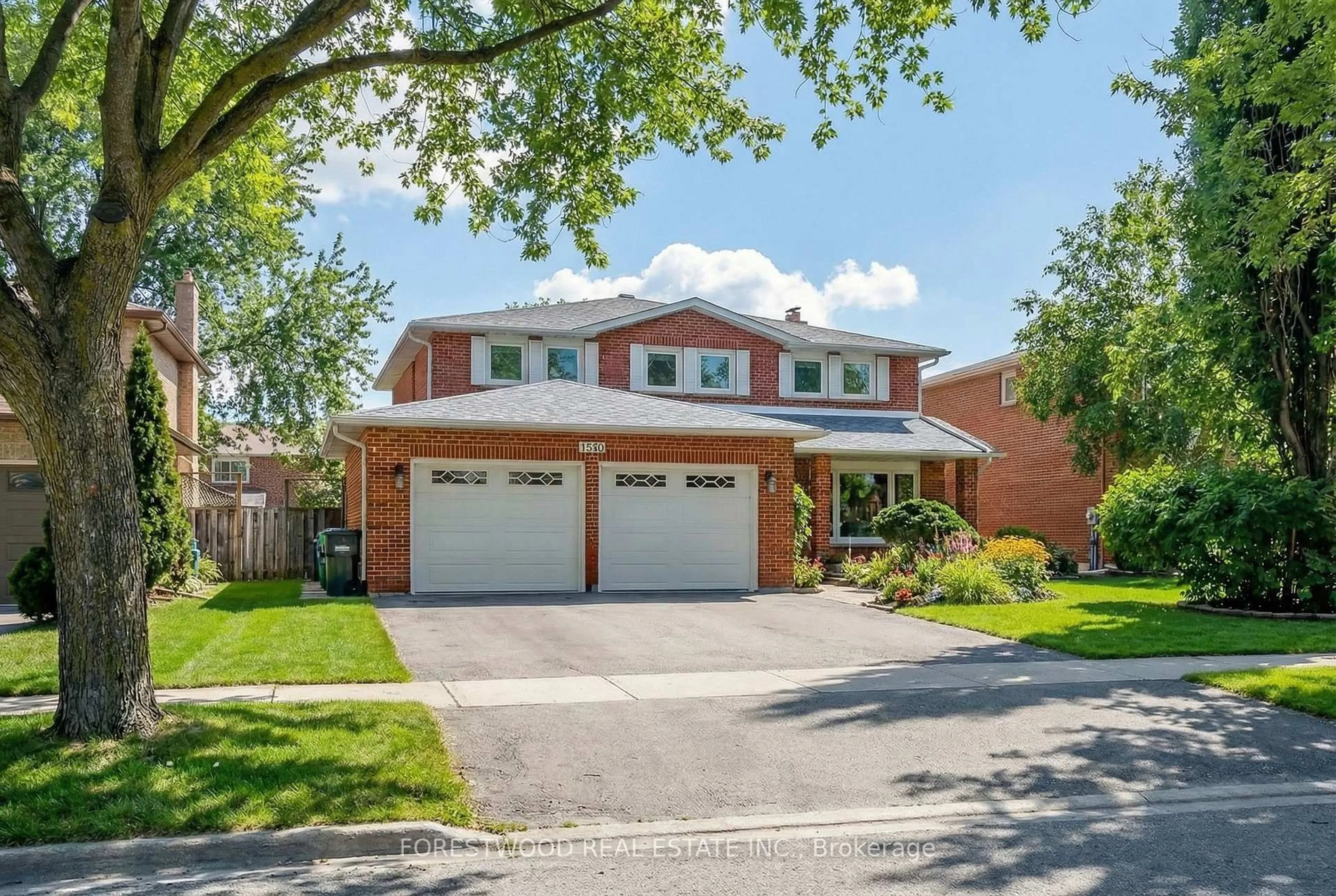 Home with brick exterior material, street for 1746 Audubon Blvd, Mississauga Ontario L4W 3X3