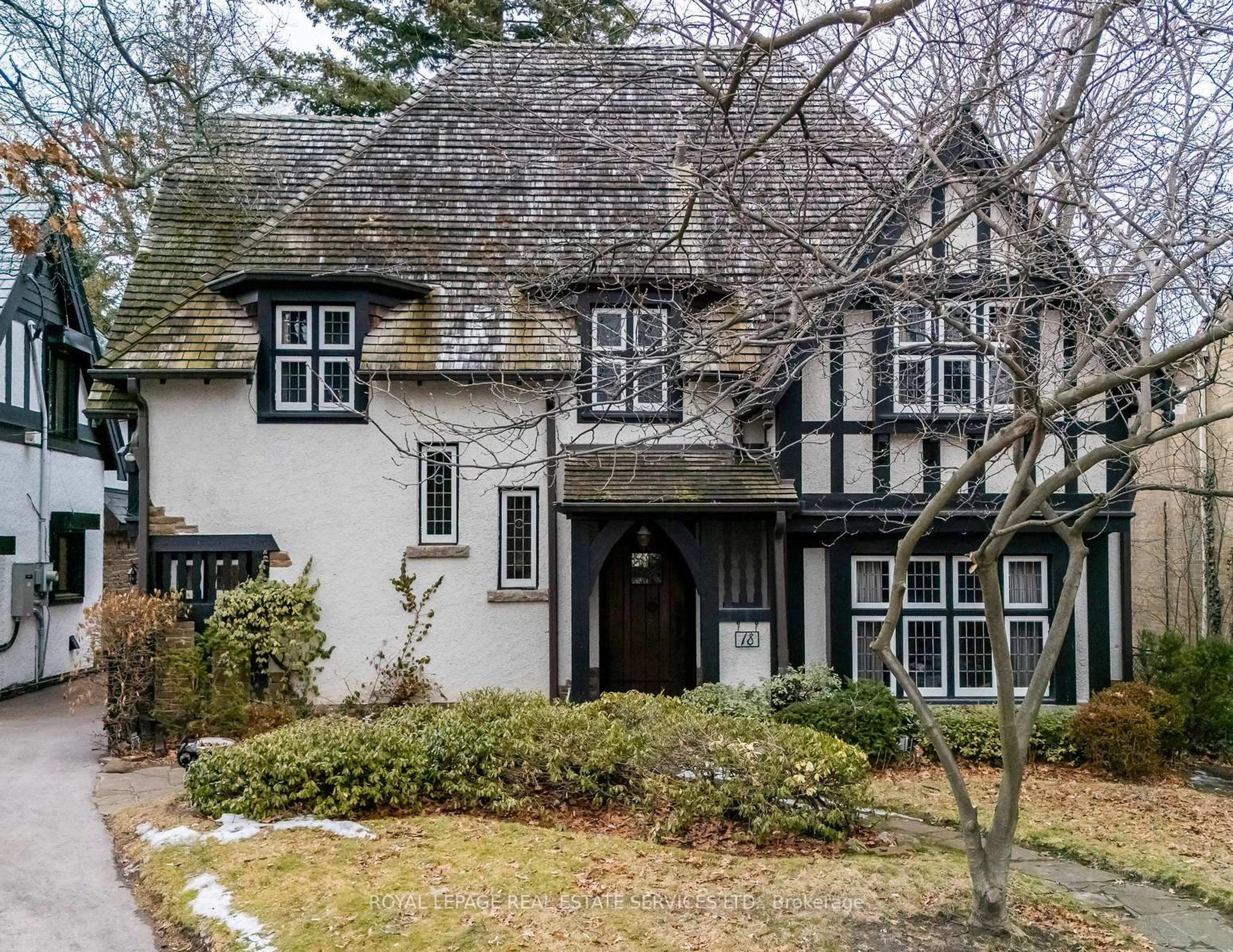 Home with brick exterior material, street for 18 Queen Marys Dr, Toronto Ontario M8X 1S2