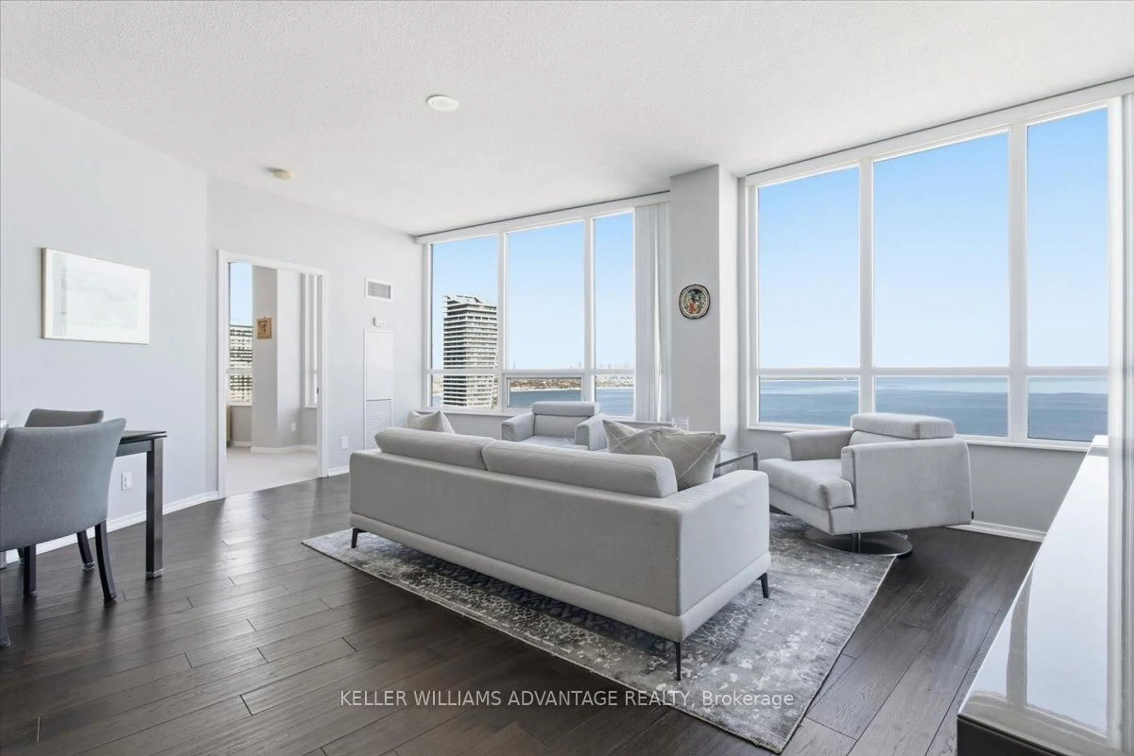 Living room with furniture, unknown for 2230 Lake Shore Blvd #4305, Toronto Ontario M8V 0B2