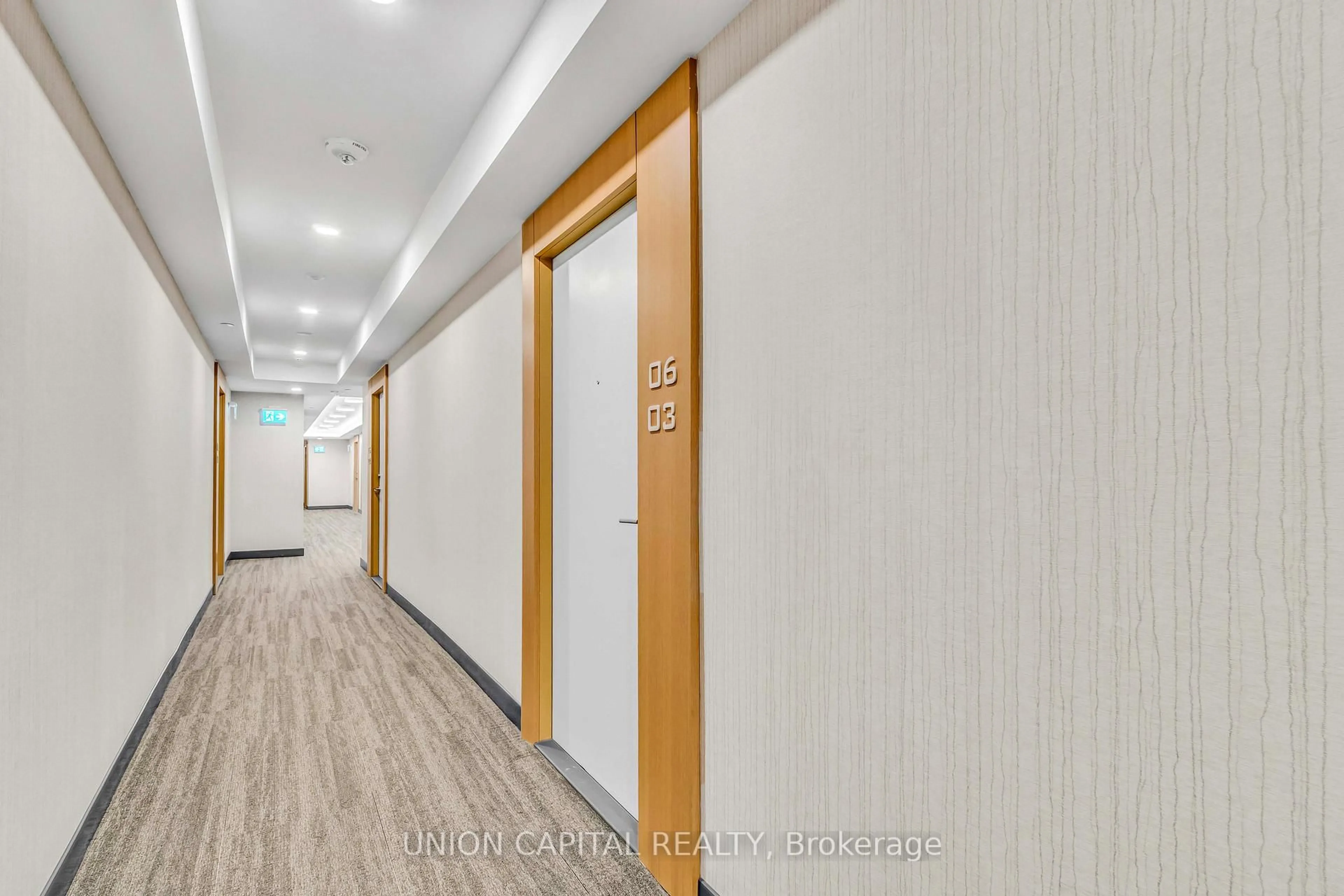 Indoor foyer for 1100 Sheppard Ave #603, Toronto Ontario M3K 0E4