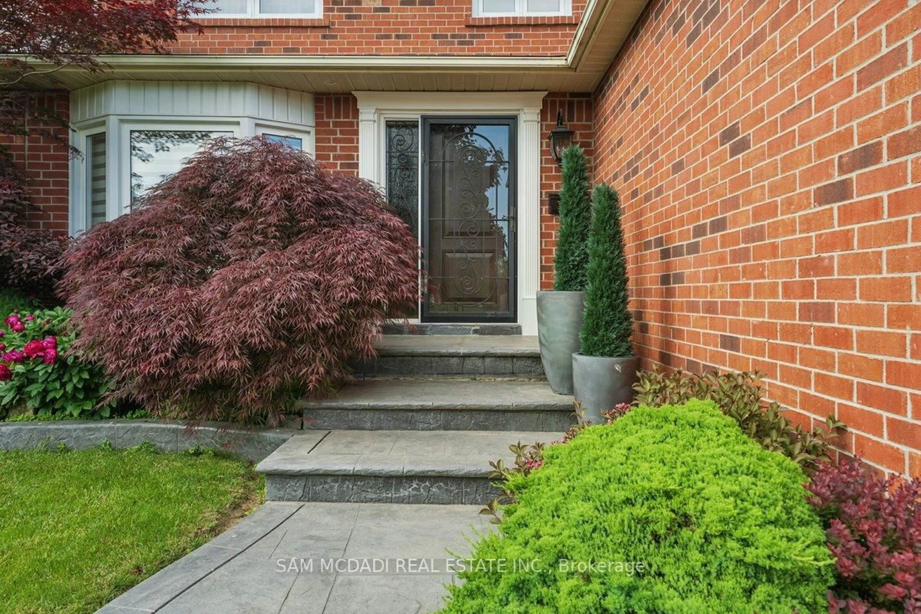 Home with brick exterior material, street for 215 Anastasia Terr, Mississauga Ontario L5B 3A5