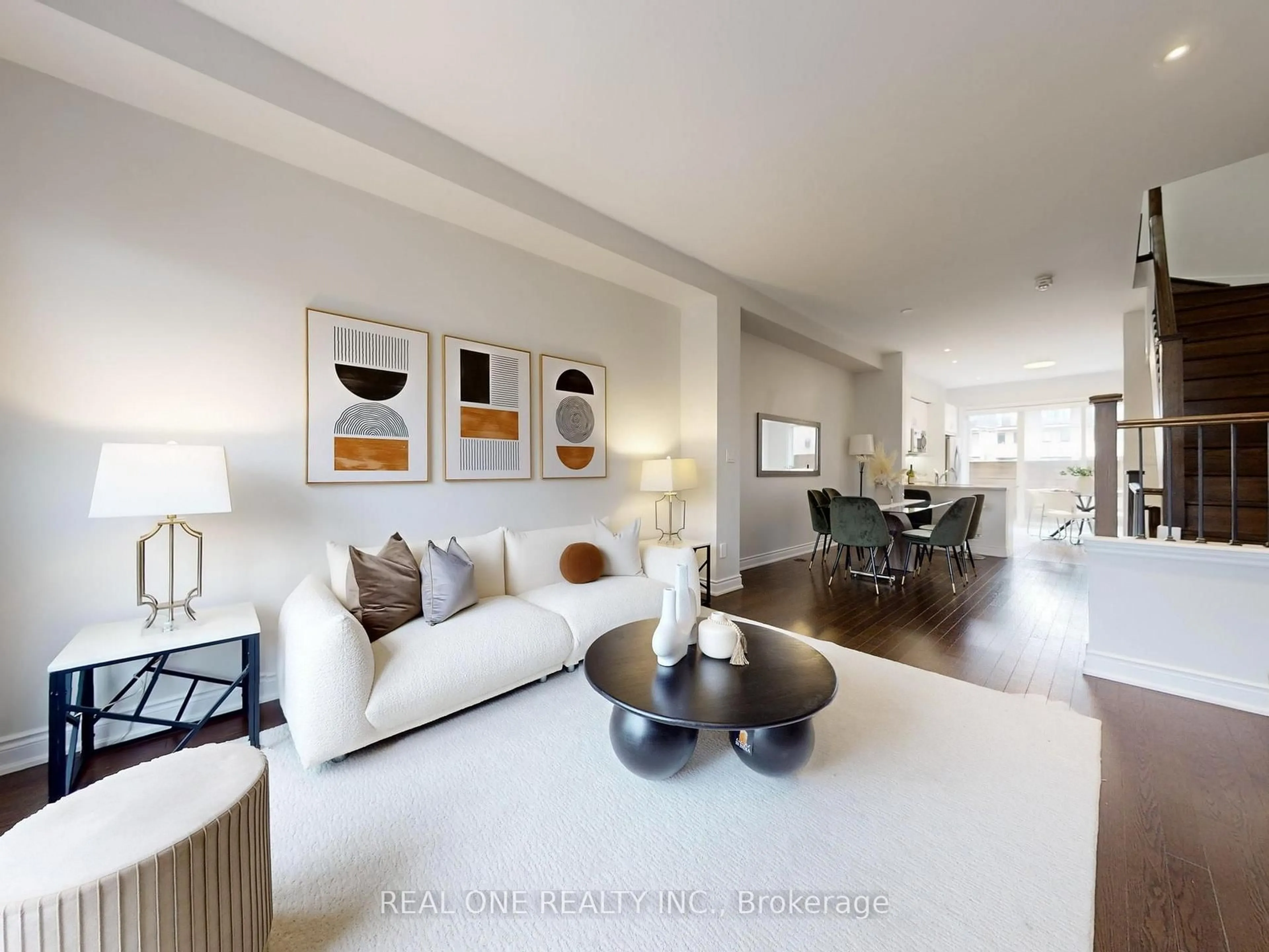 Living room with furniture, unknown for 2161 Lillykin St, Oakville Ontario L6H 0N2