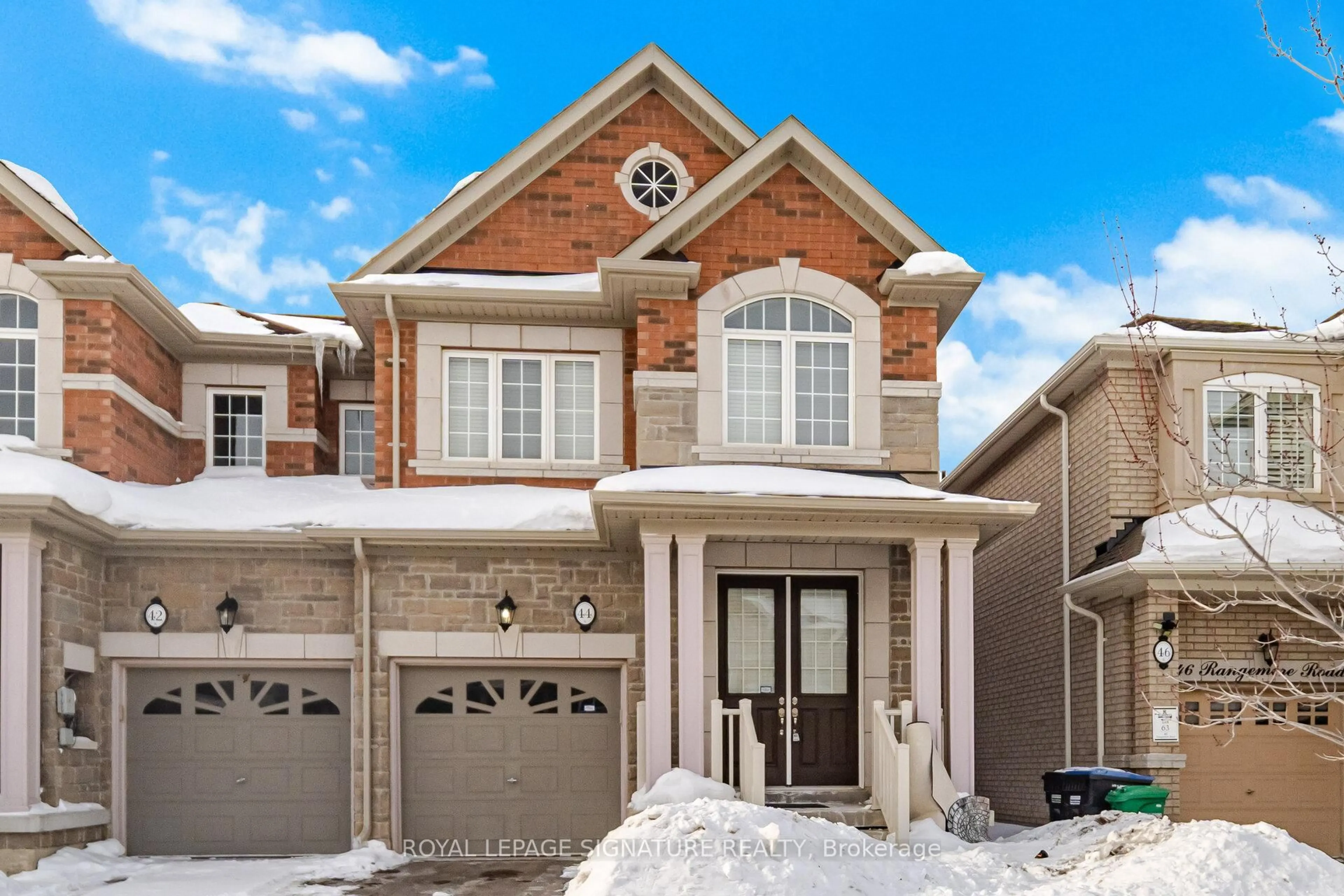 Home with brick exterior material, street for 44 Rangemore Rd, Brampton Ontario L7A 4V8