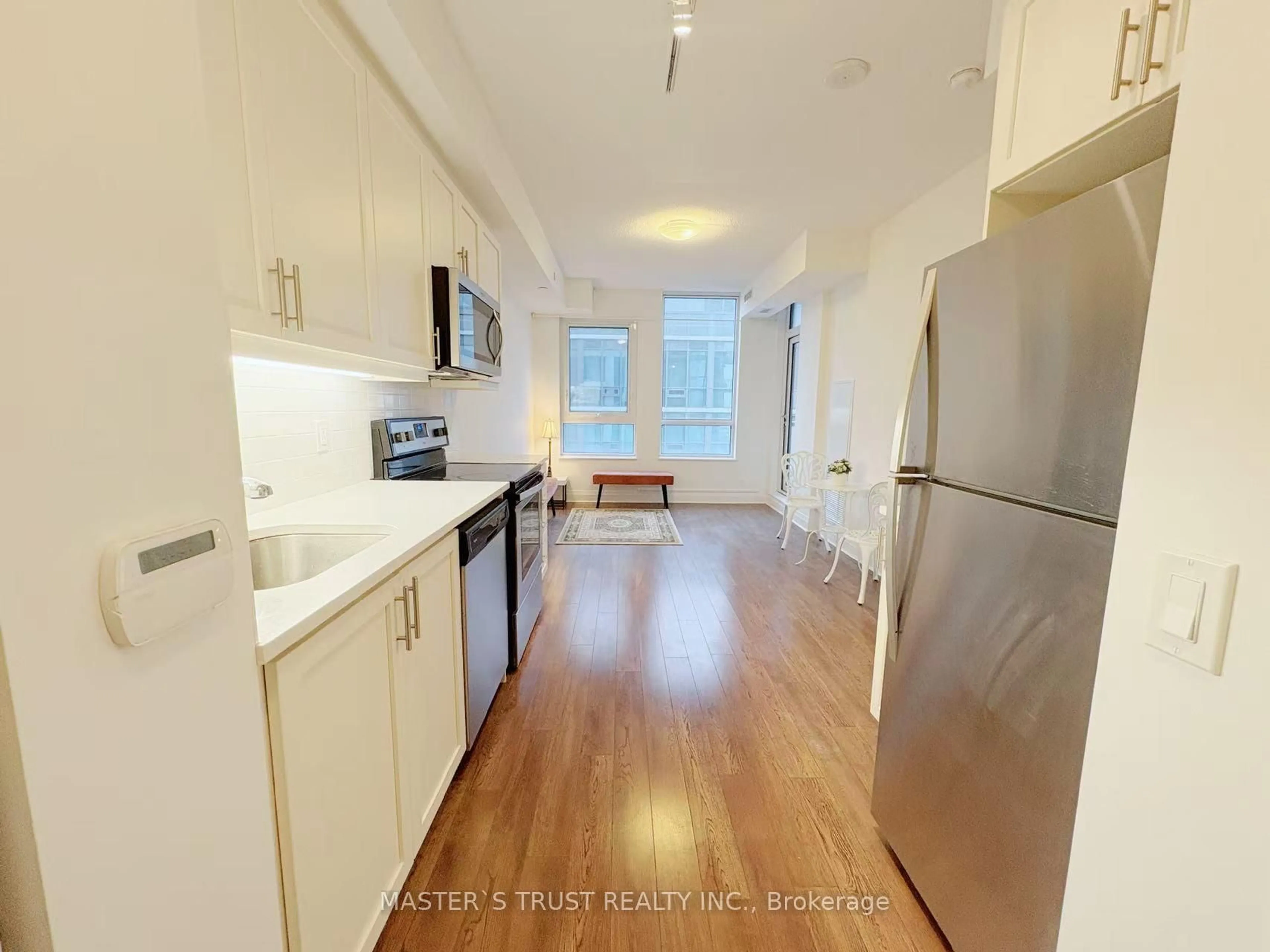 Standard kitchen, unknown for 17 Zorra St #1102, Toronto Ontario M8Z 4Z6