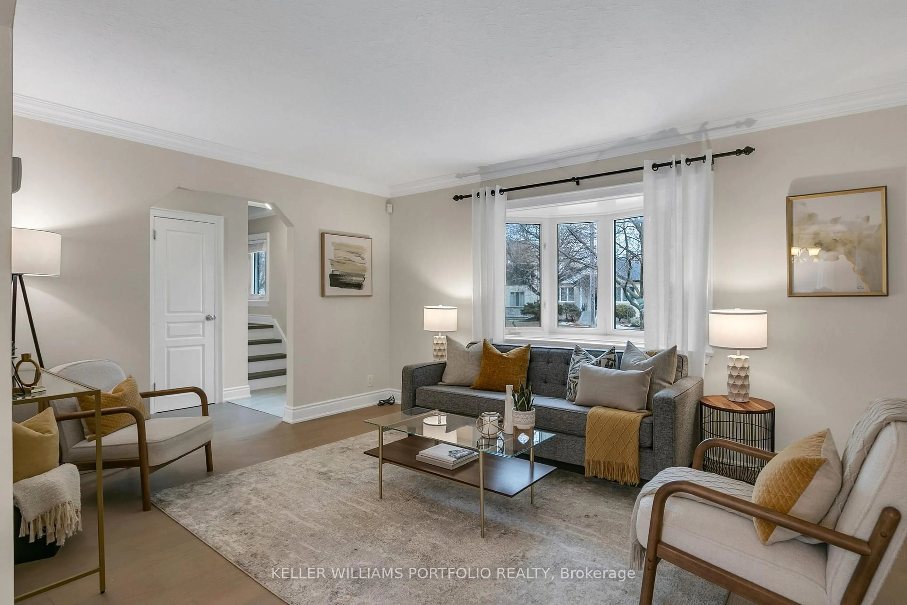 Living room with furniture, unknown for 50 Wilmar Rd, Toronto Ontario M9B 3S1