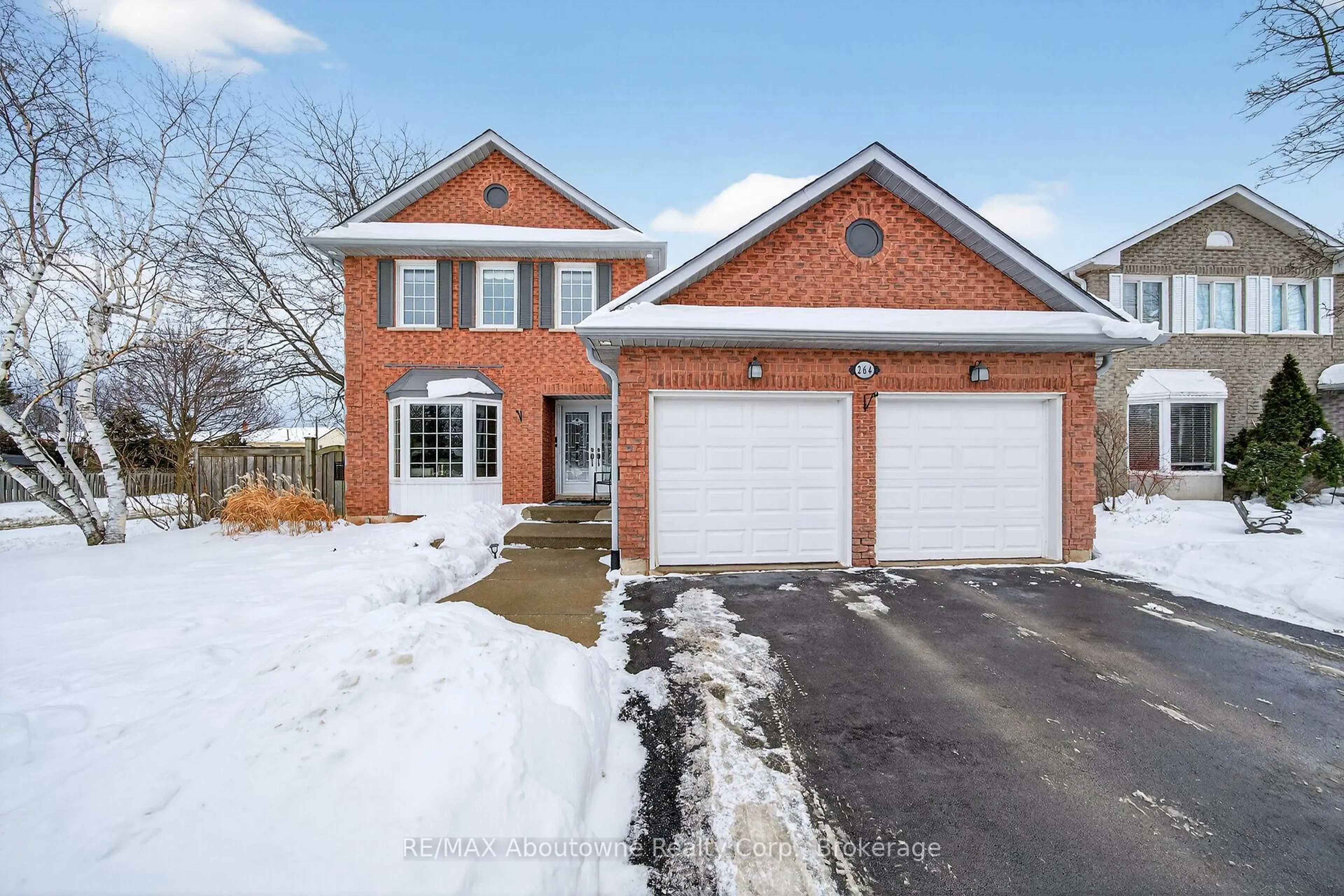 Home with brick exterior material, street for 264 Richler Dr, Oakville Ontario L6H 5E4