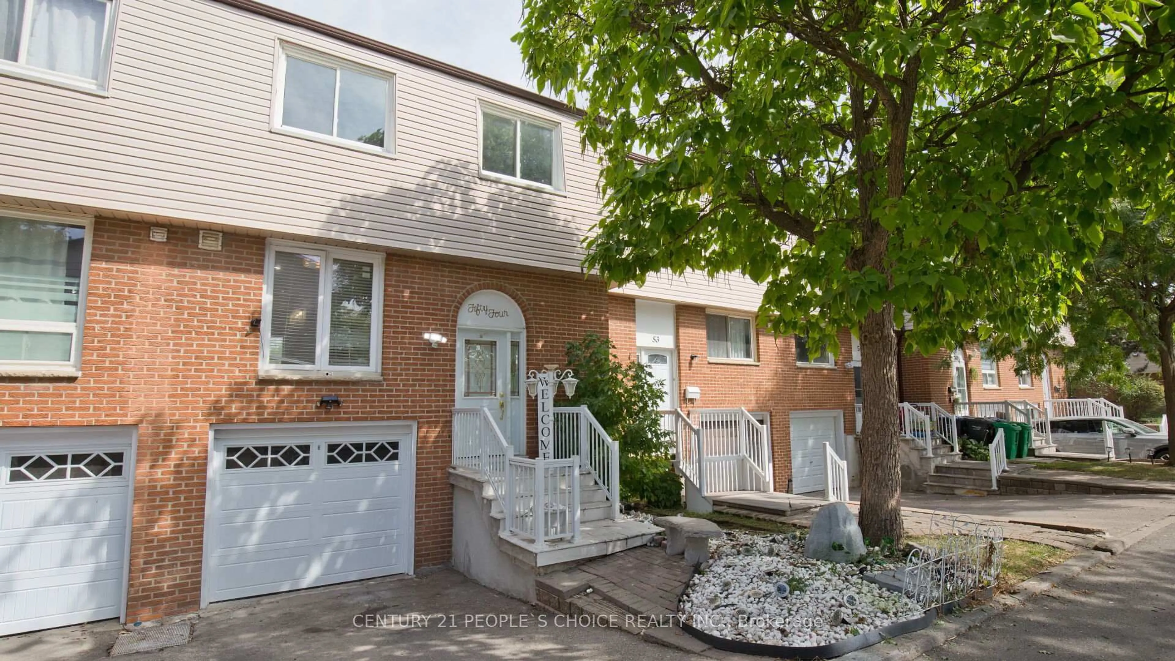 Home with brick exterior material, street for 3525 Brandon Gate #54, Mississauga Ontario L4T 3M3