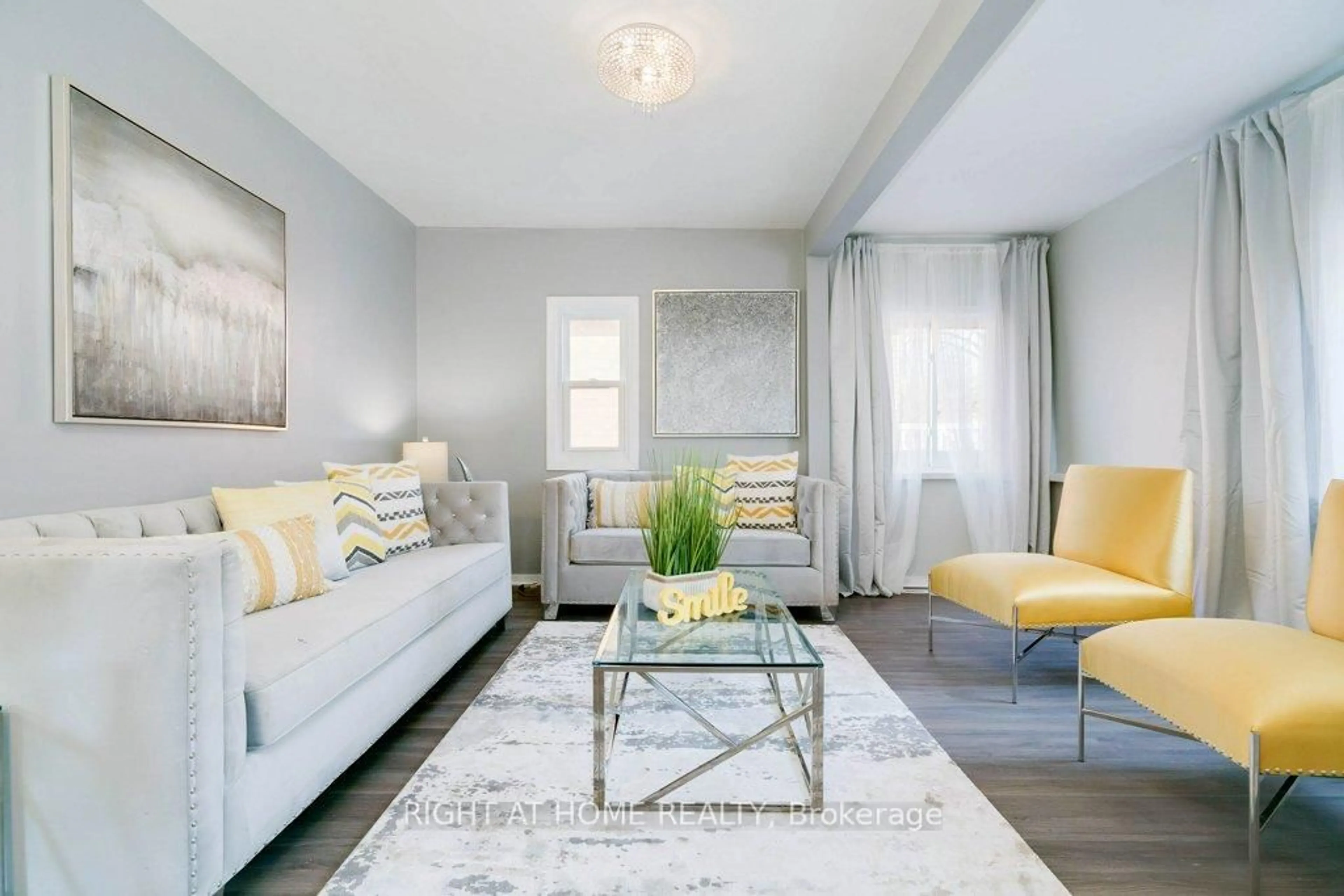 Living room with furniture, unknown for 16 Forty Third St, Toronto Ontario M8W 3P6