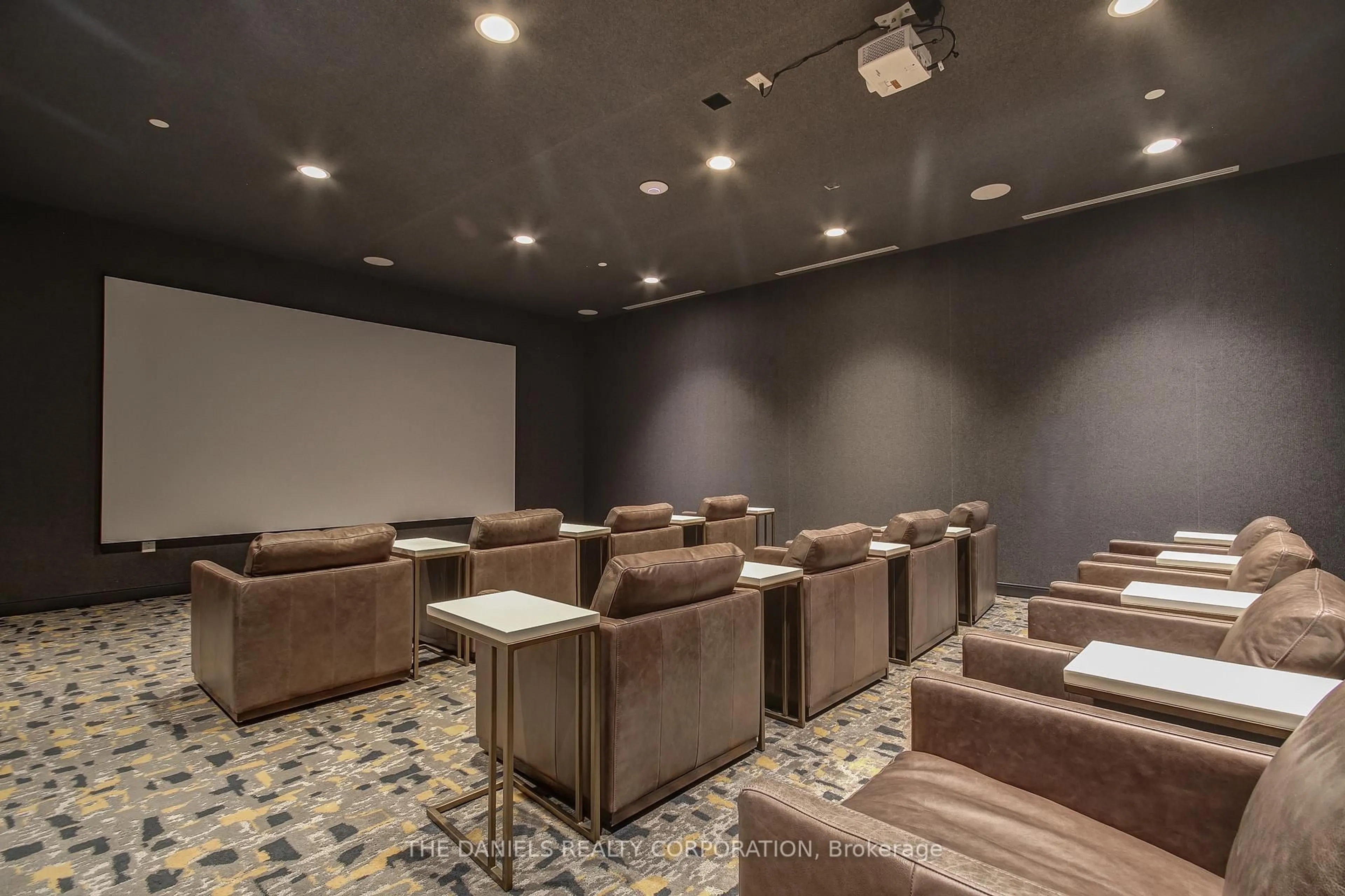 Home theater for 2485 Eglinton Ave #1319, Mississauga Ontario L5M 2T1