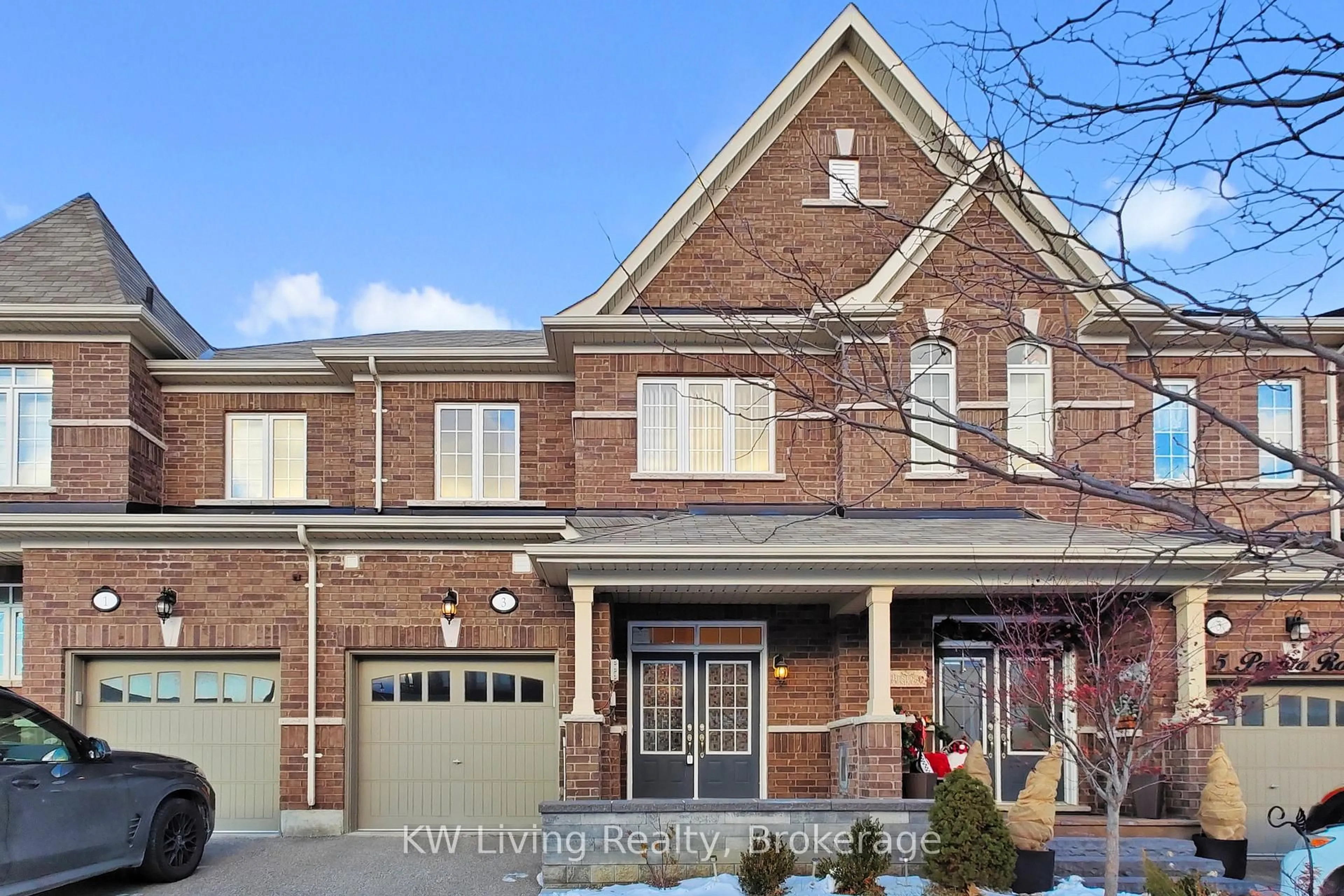 Home with brick exterior material, street for 3 Perdita Rd, Brampton Ontario L6Y 6B1