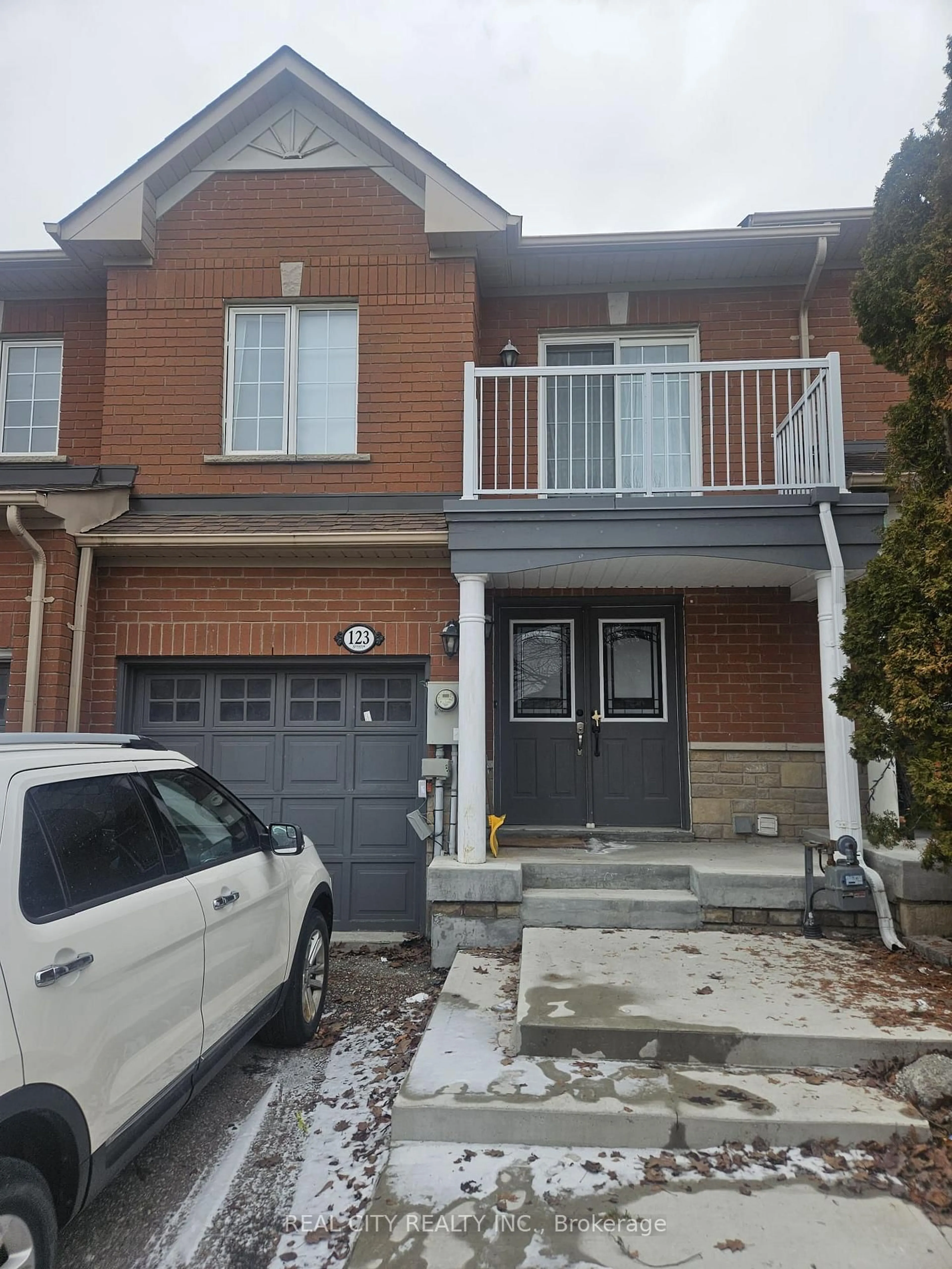 Home with brick exterior material, street for 123 Checkerberry Cres, Brampton Ontario L6R 2S8