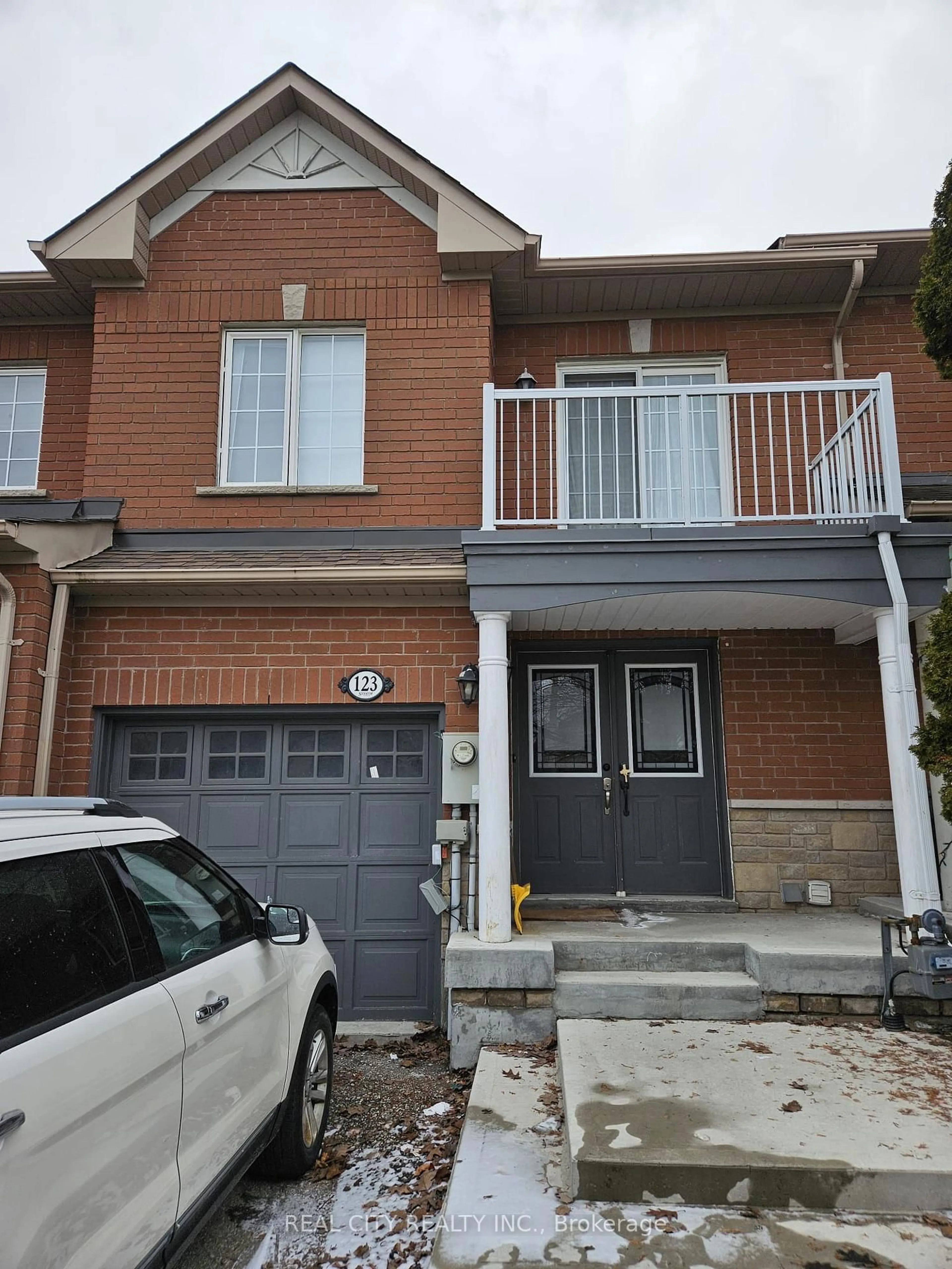 Home with brick exterior material, street for 123 Checkerberry Cres, Brampton Ontario L6R 2S8