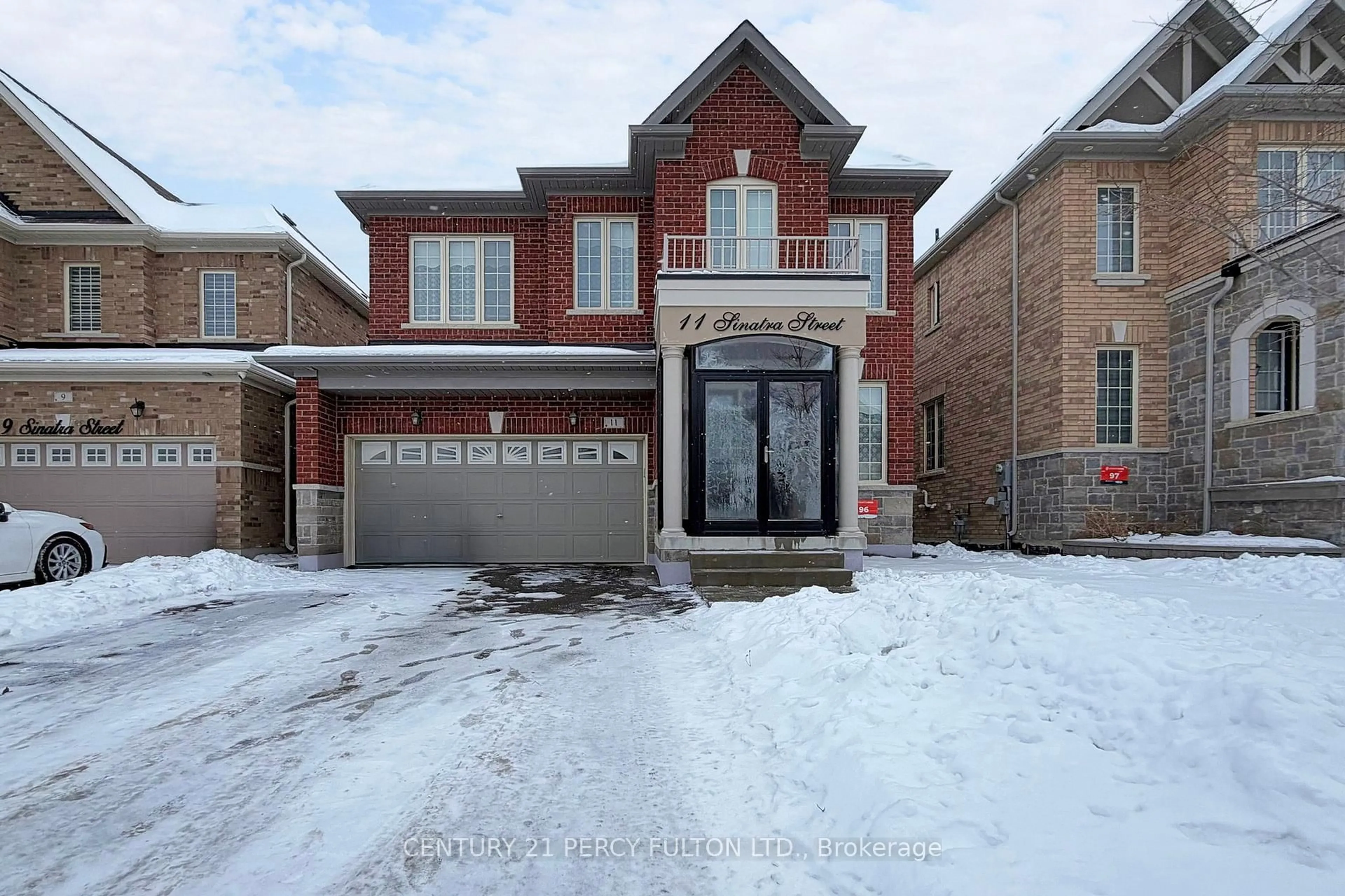 Home with brick exterior material, street for 11 Sinatra St, Brampton Ontario L6R 4B3