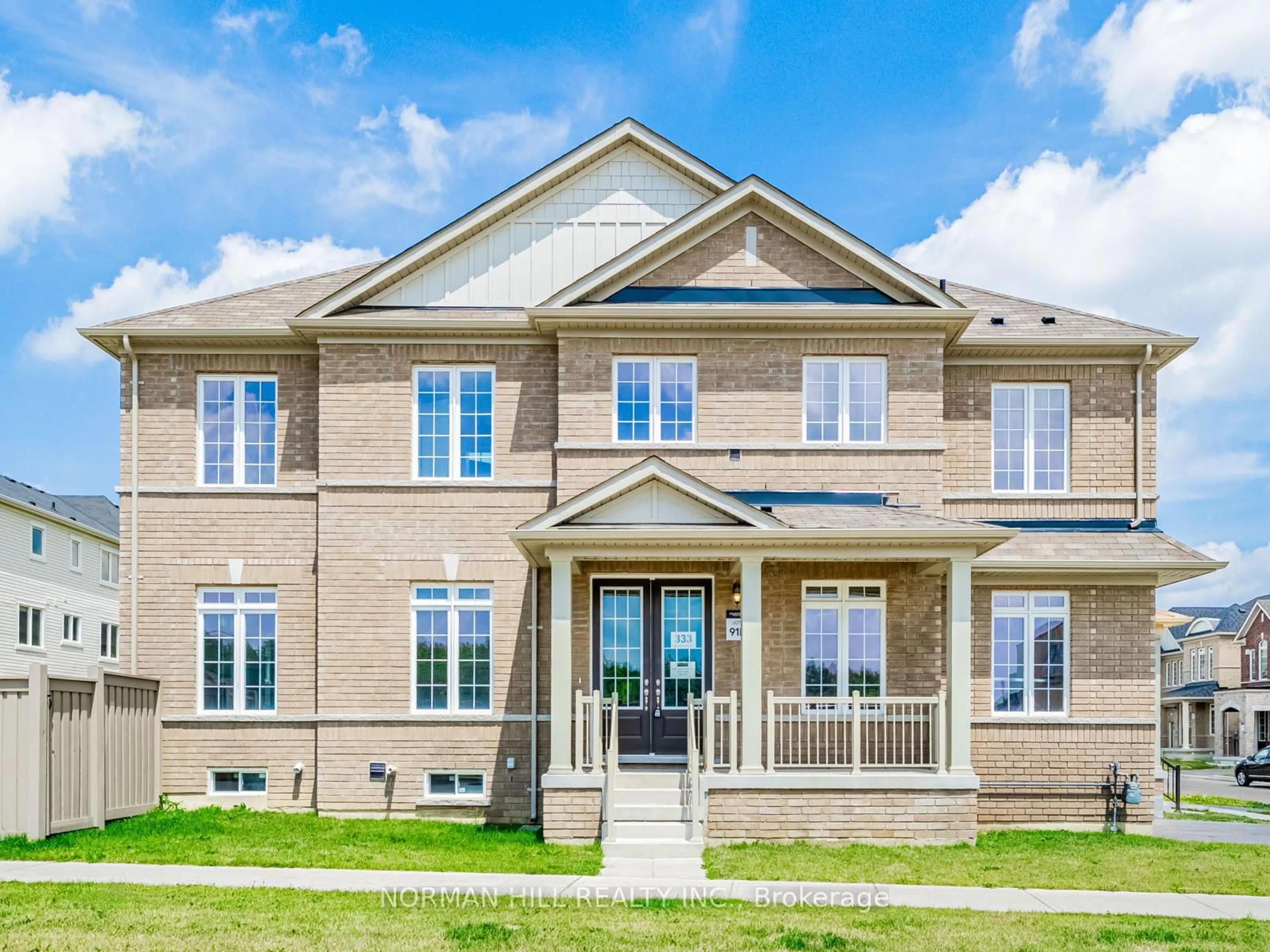 Home with brick exterior material, building for 333 Robert Parkinson Dr, Brampton Ontario L7A 4W5