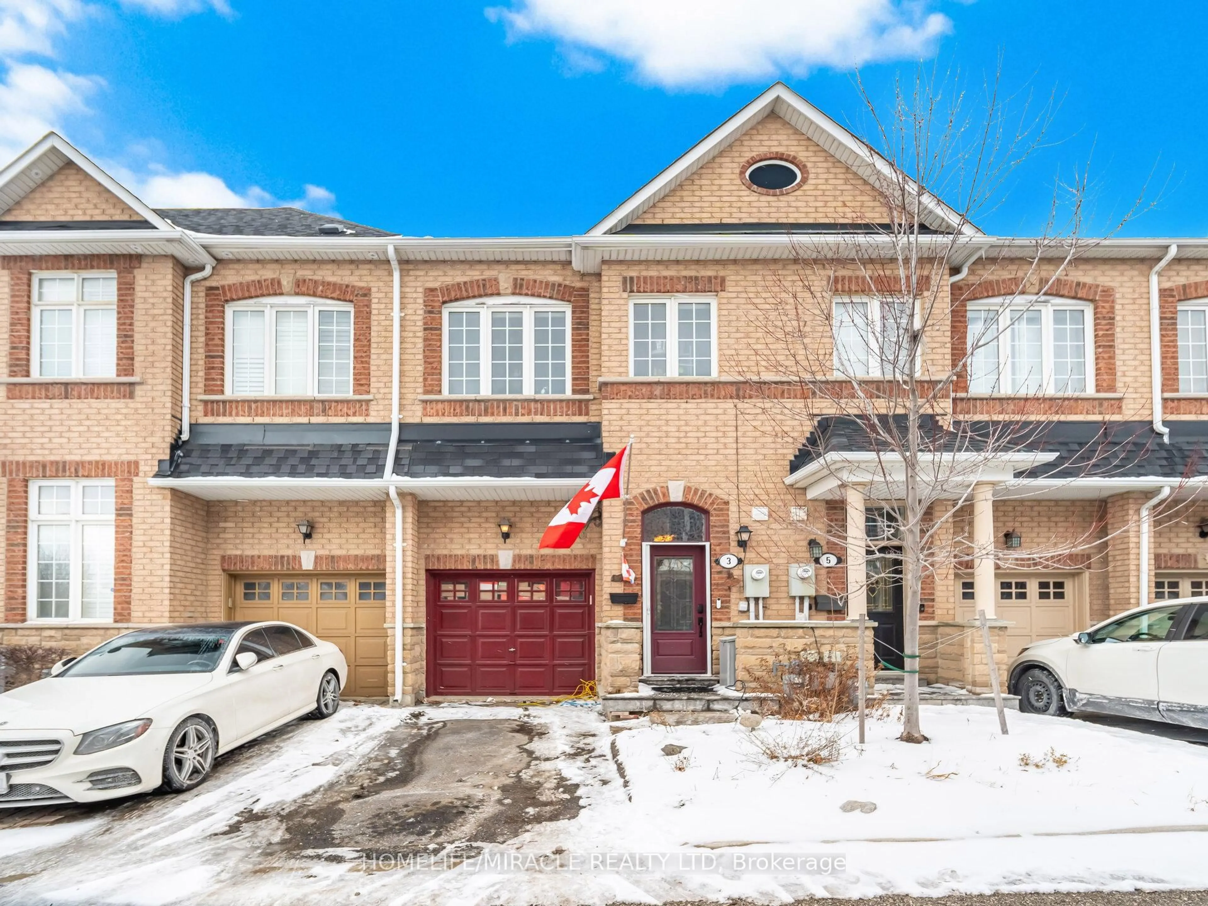 Home with brick exterior material, street for 3 Purple Finch Crt, Brampton Ontario L6X 5A3