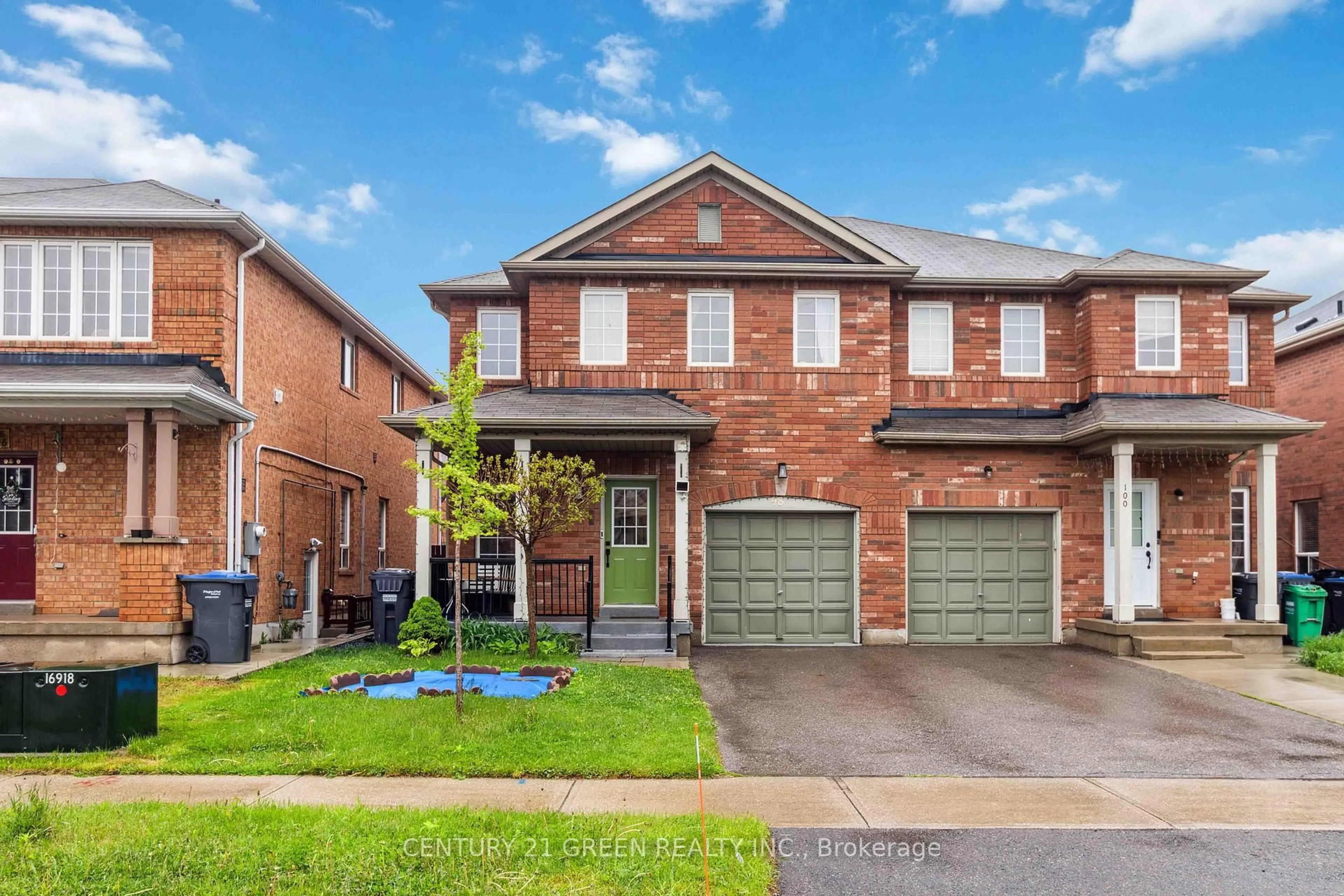 Home with brick exterior material, street for 98 Personna Circ, Brampton Ontario L6X 0S9