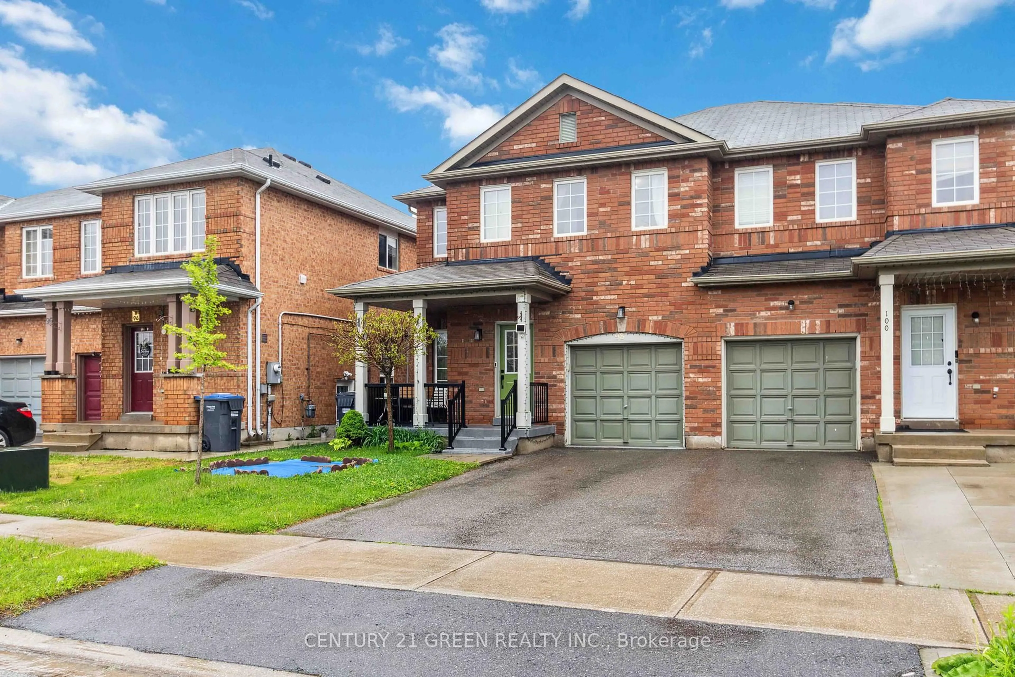 Home with brick exterior material, street for 98 Personna Circ, Brampton Ontario L6X 0S9