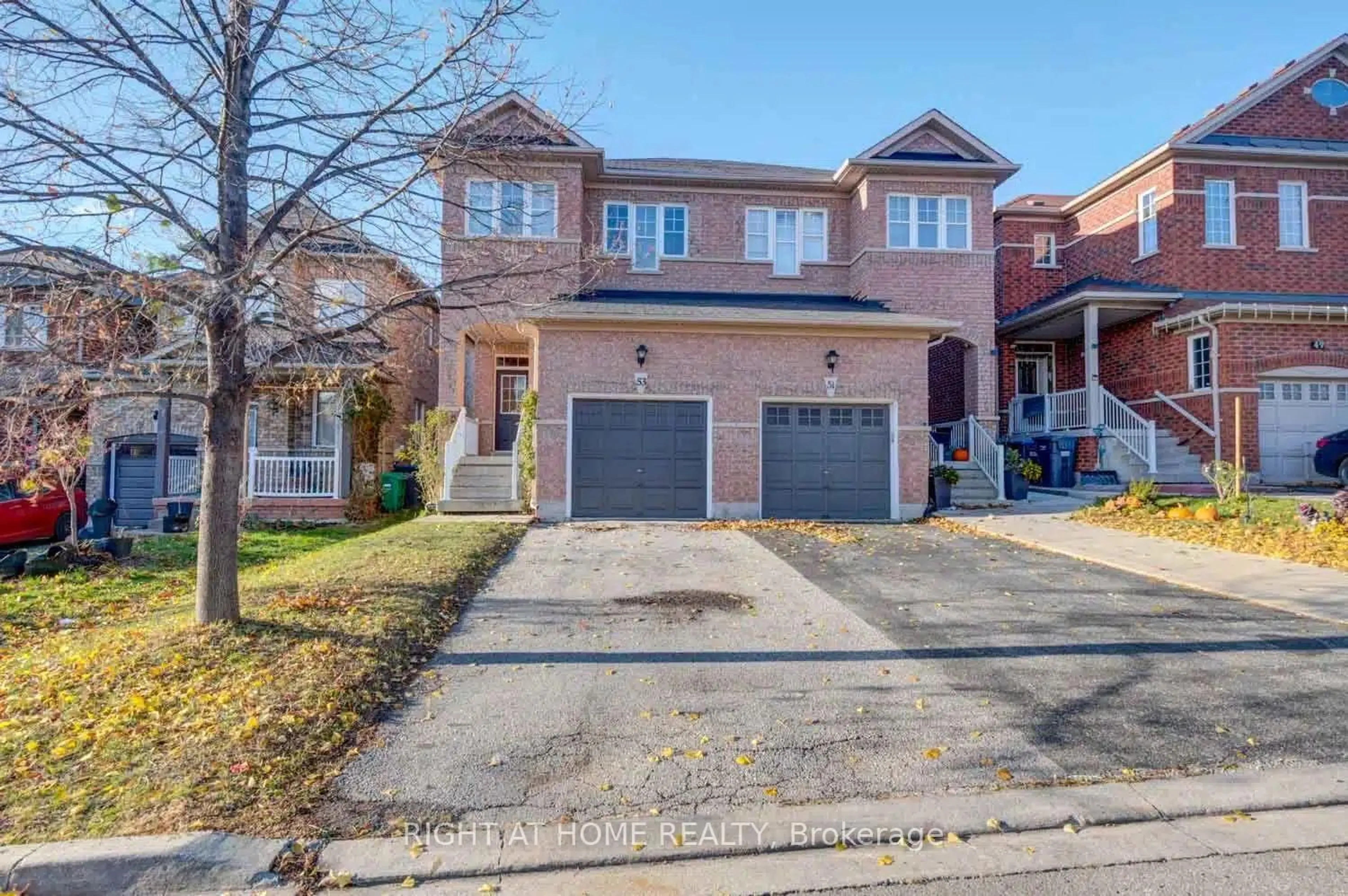 Home with brick exterior material, street for 53 Silent Pond Cres, Brampton Ontario L6V 4S9