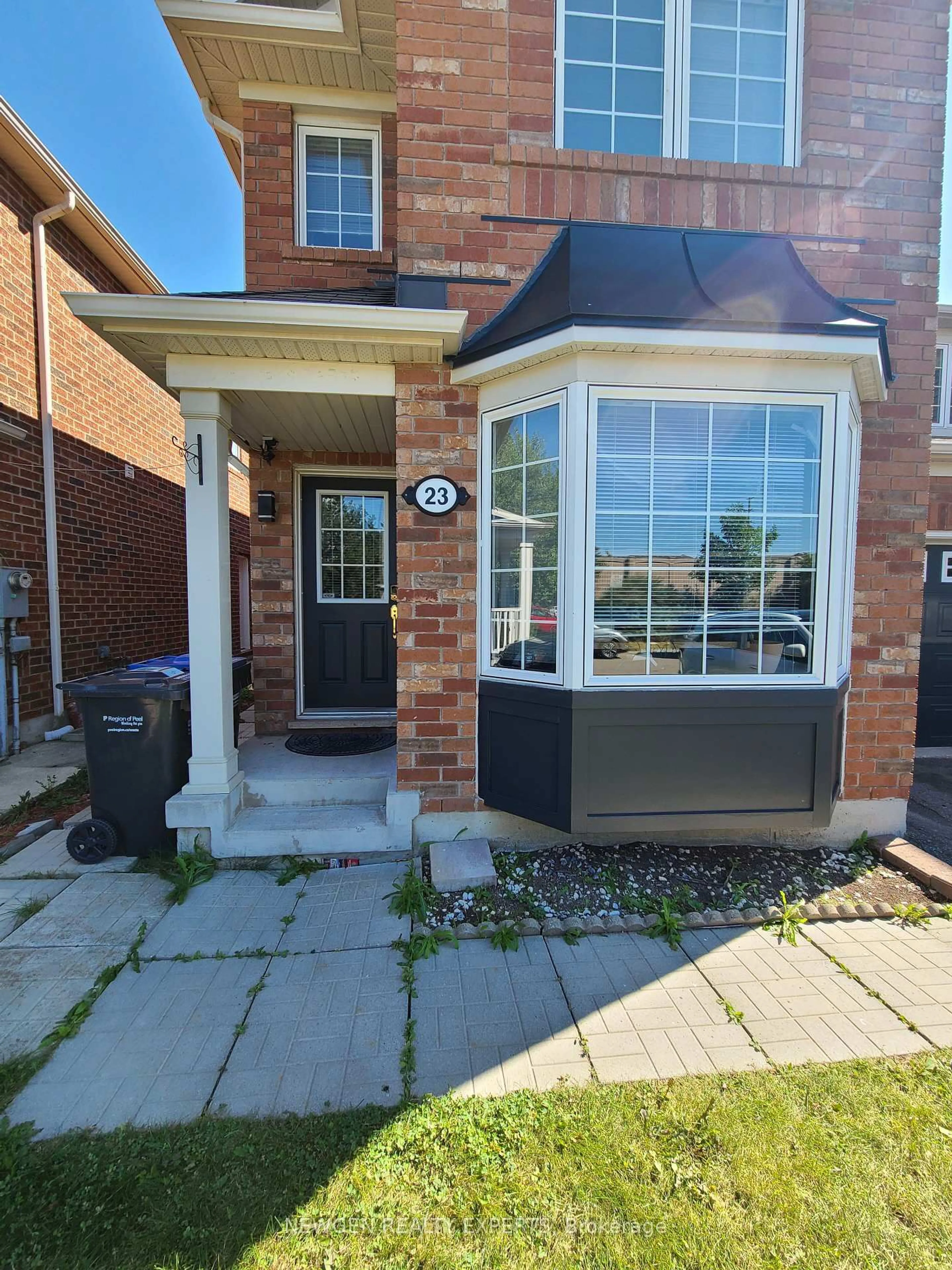 Home with brick exterior material, street for 23 Owlridge Dr, Brampton Ontario L6X 0M3