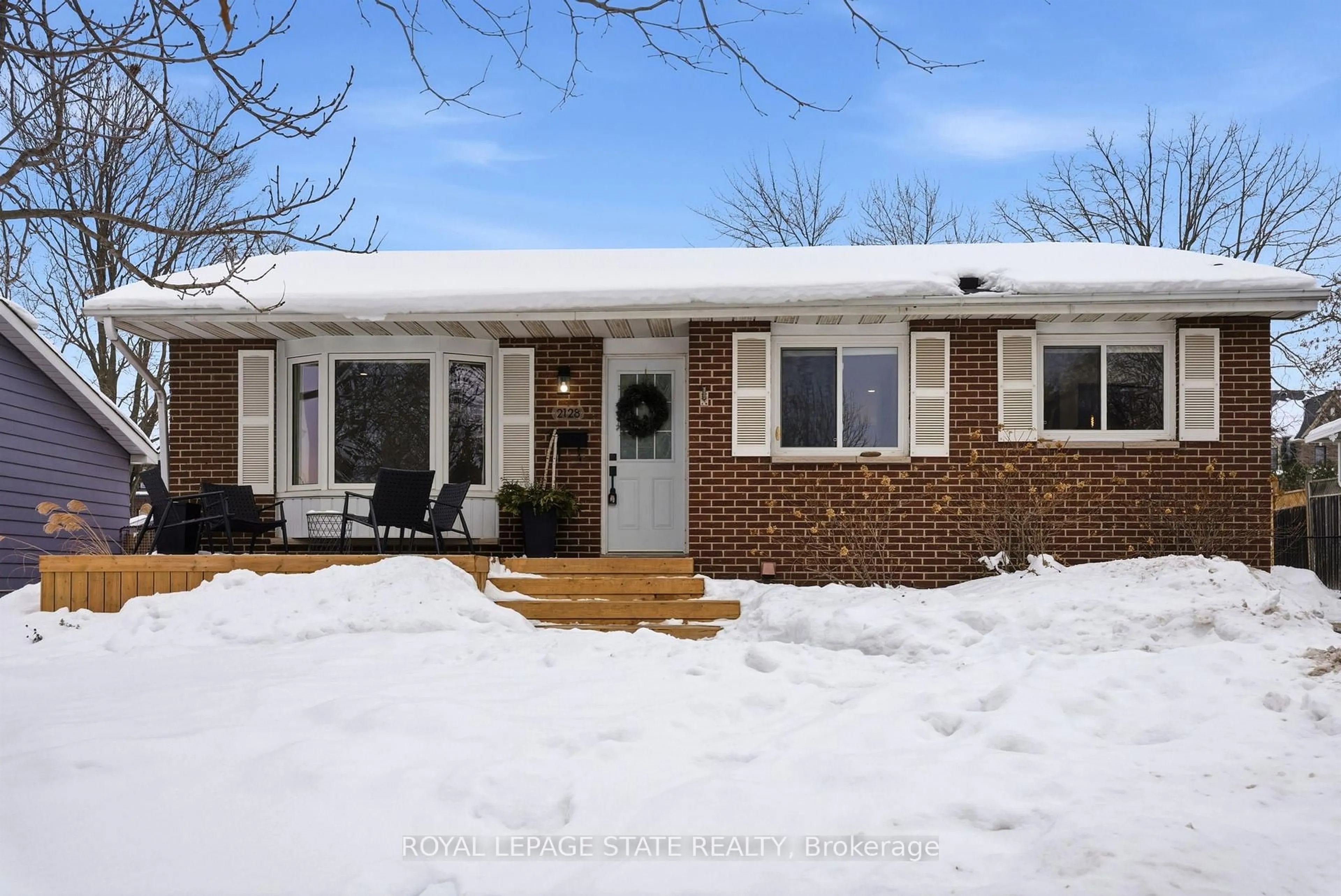 Home with brick exterior material, street for 2128 Falmouth Terr, Burlington Ontario L7P 1X9